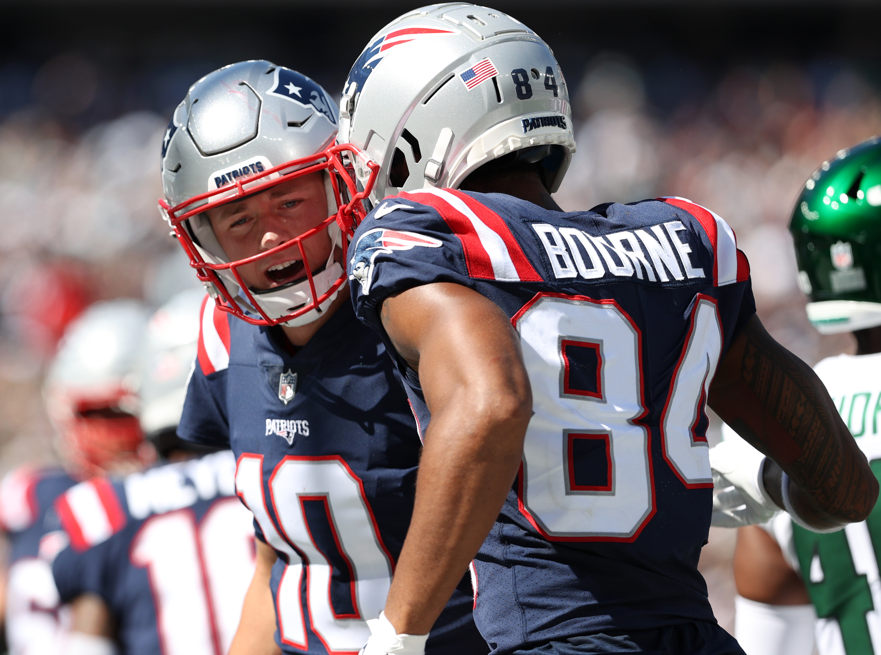 It's like a pillow,' Patriots' Kendrick Bourne raves about how catchable Mac  Jones' passes are 