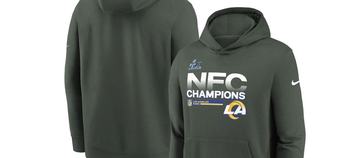 Los Angeles Rams Nike Super Bowl LVI Champions Roster T-Shirt - Anthracite