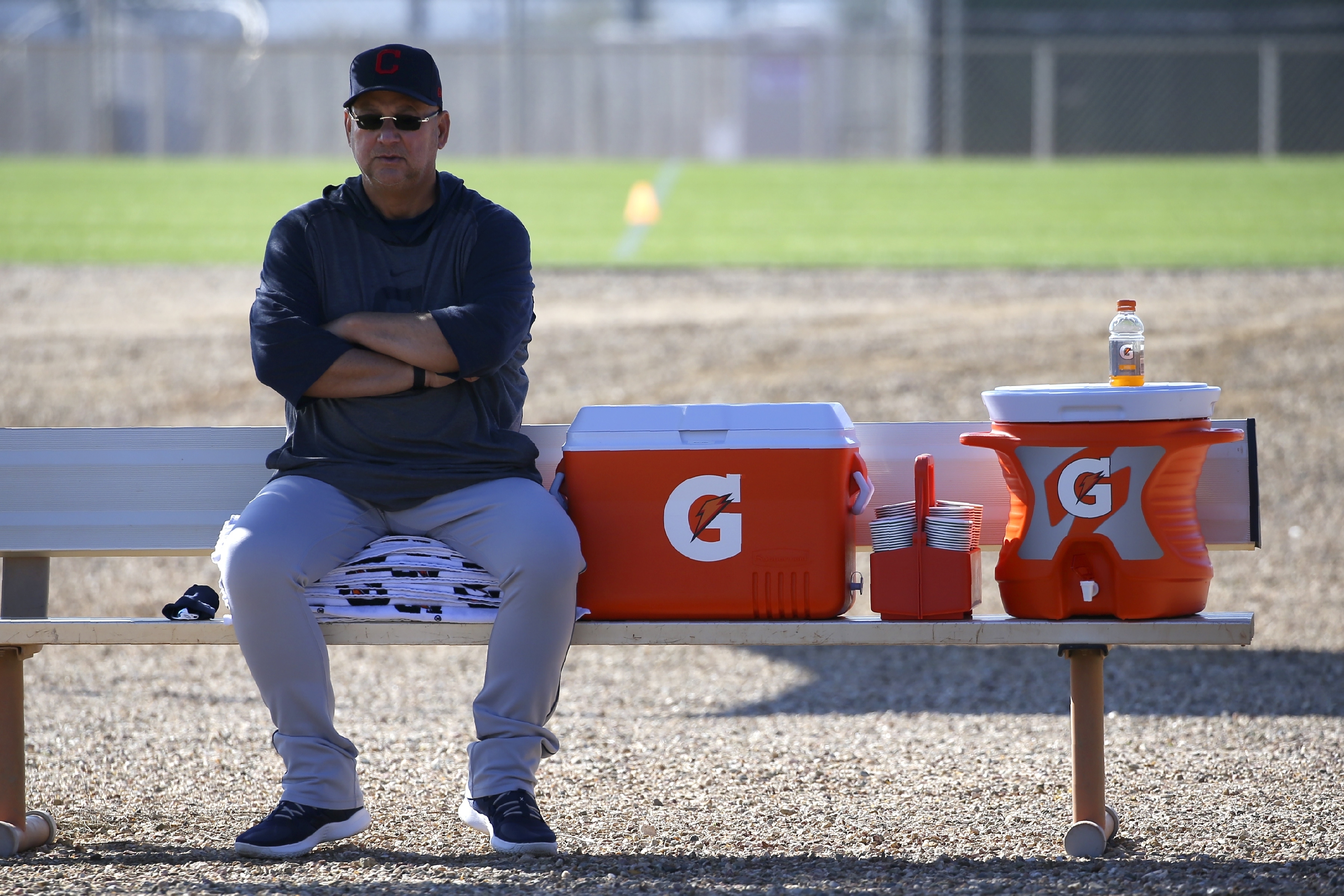 Chief Wahoo has been sidelined. Redskins, you're up.