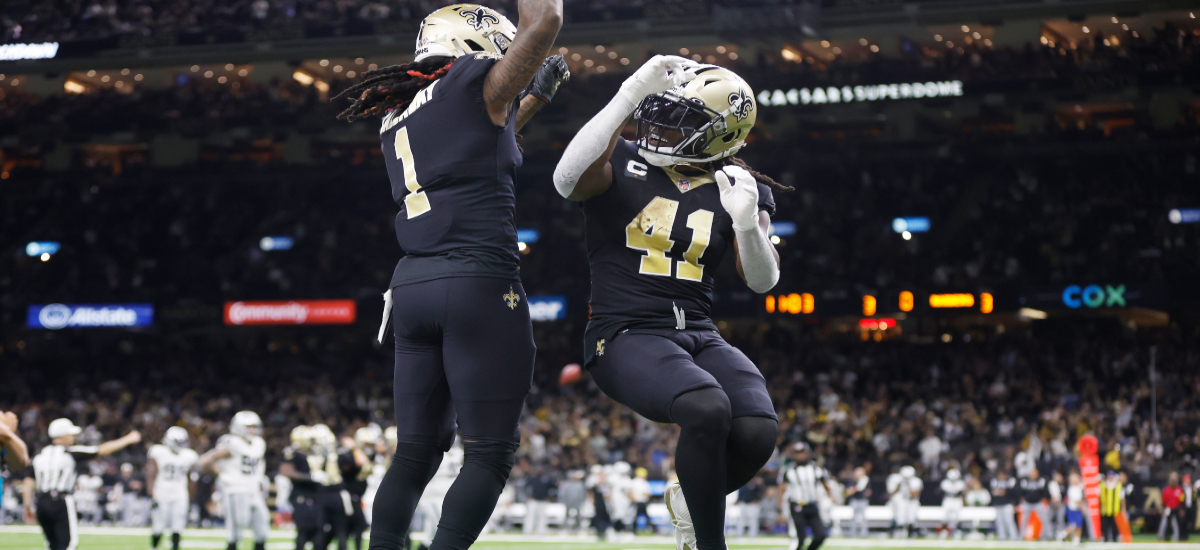 Best Ravens-Saints Anytime Touchdown Bet: Alvin Kamara Likely to Score