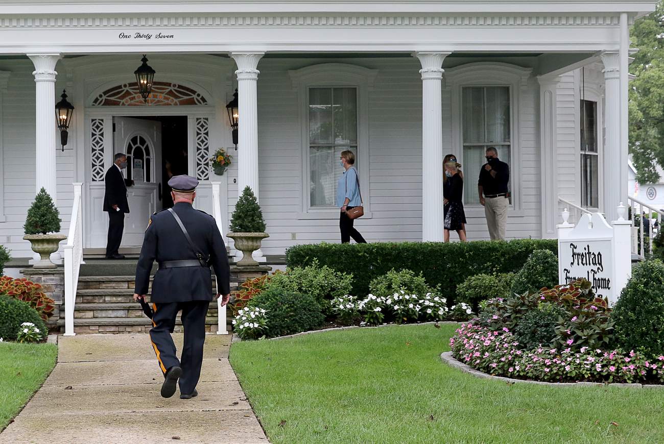 Funeral for Bridgeton Police Officer Sean C. Peek, September 11, 2020