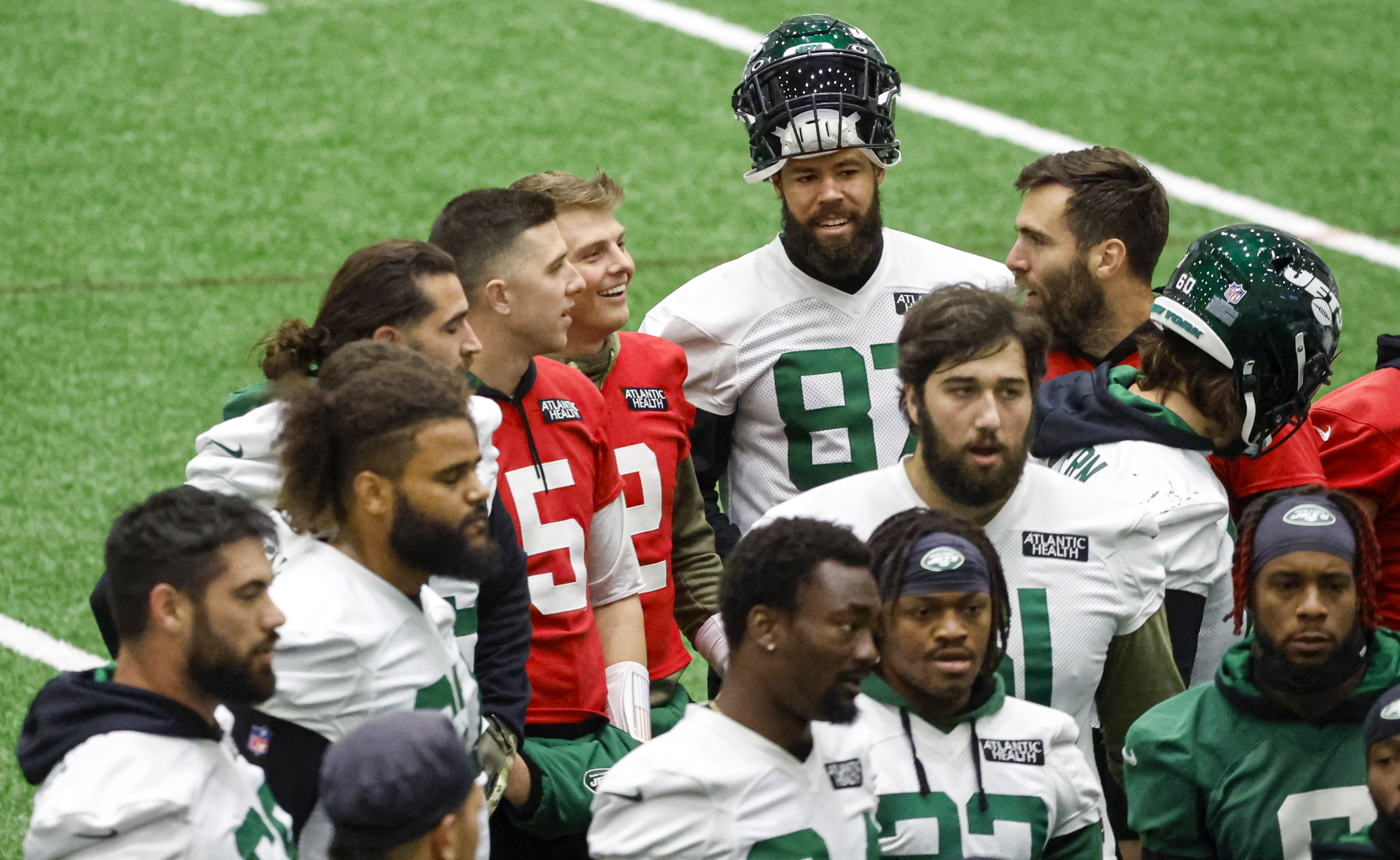 N.Y. Jets practice before NFL Week 13 game in Minnesota 