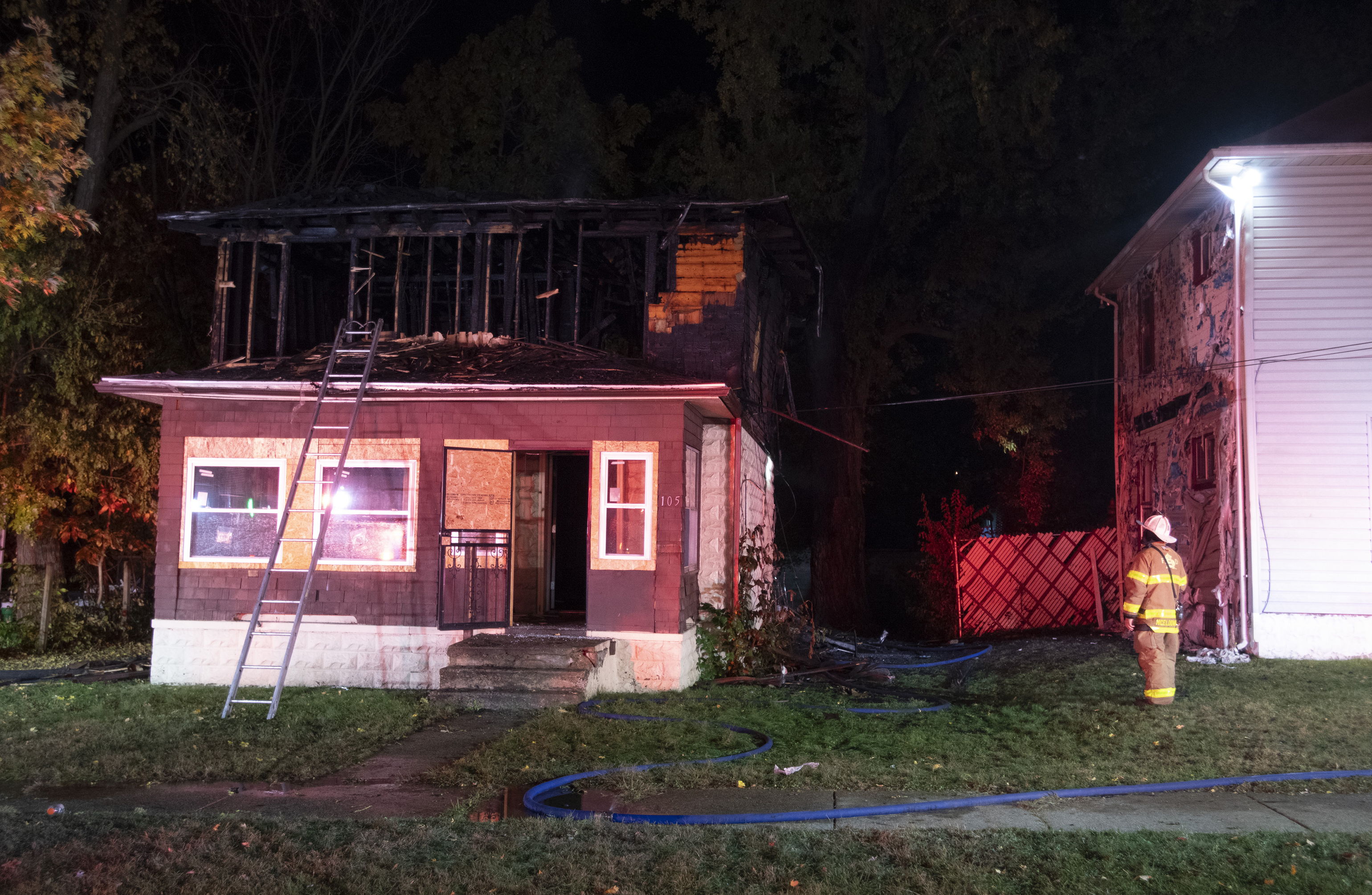 Fire on Wren Street in Jackson - mlive.com