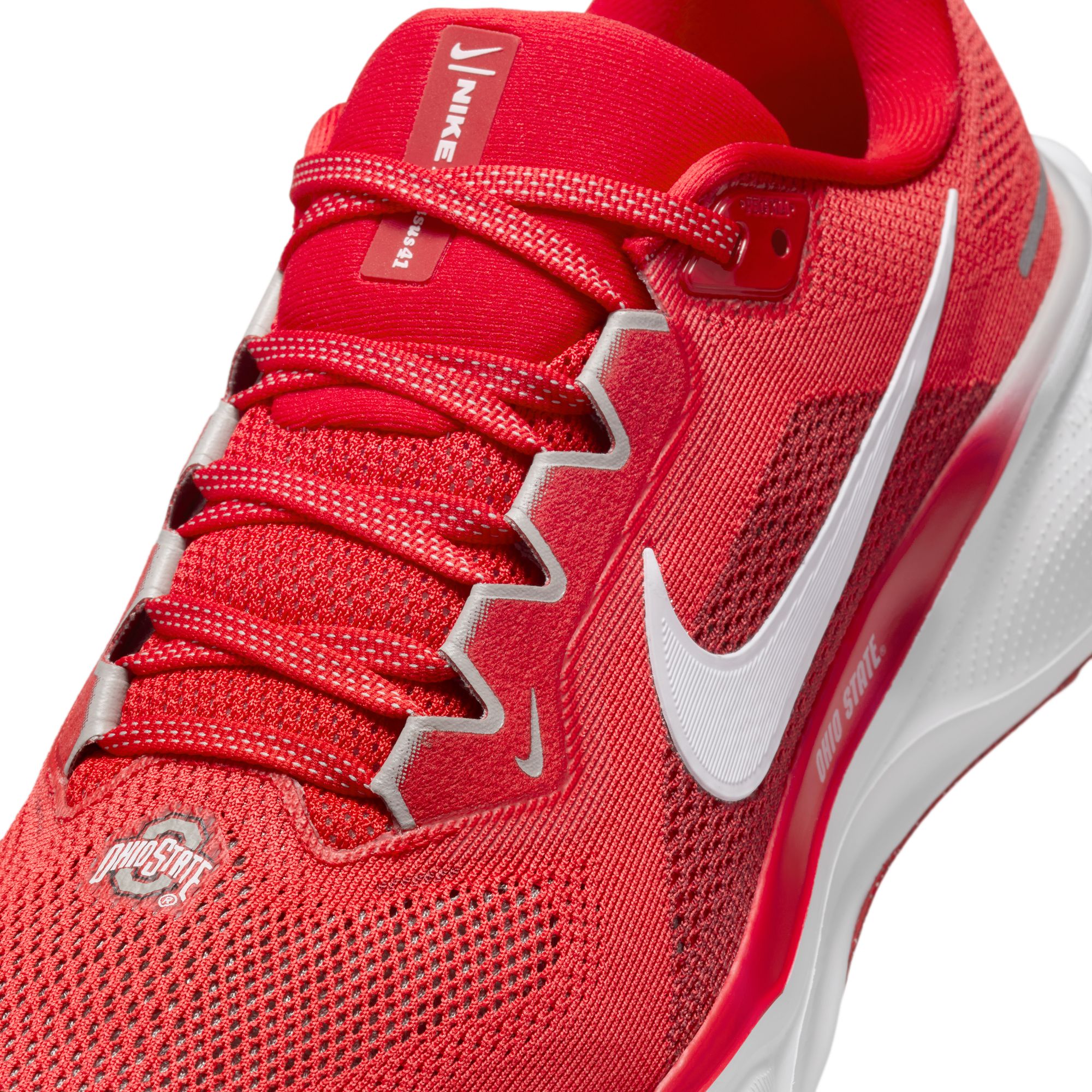 Nike Air Zoom Pegasus 41 Ohio State Buckeyes IB3254-600 Men\'s Size 10 Ohio State Nike Zoom Pegasus 41: How to buy latest Buckeyes  main image 3