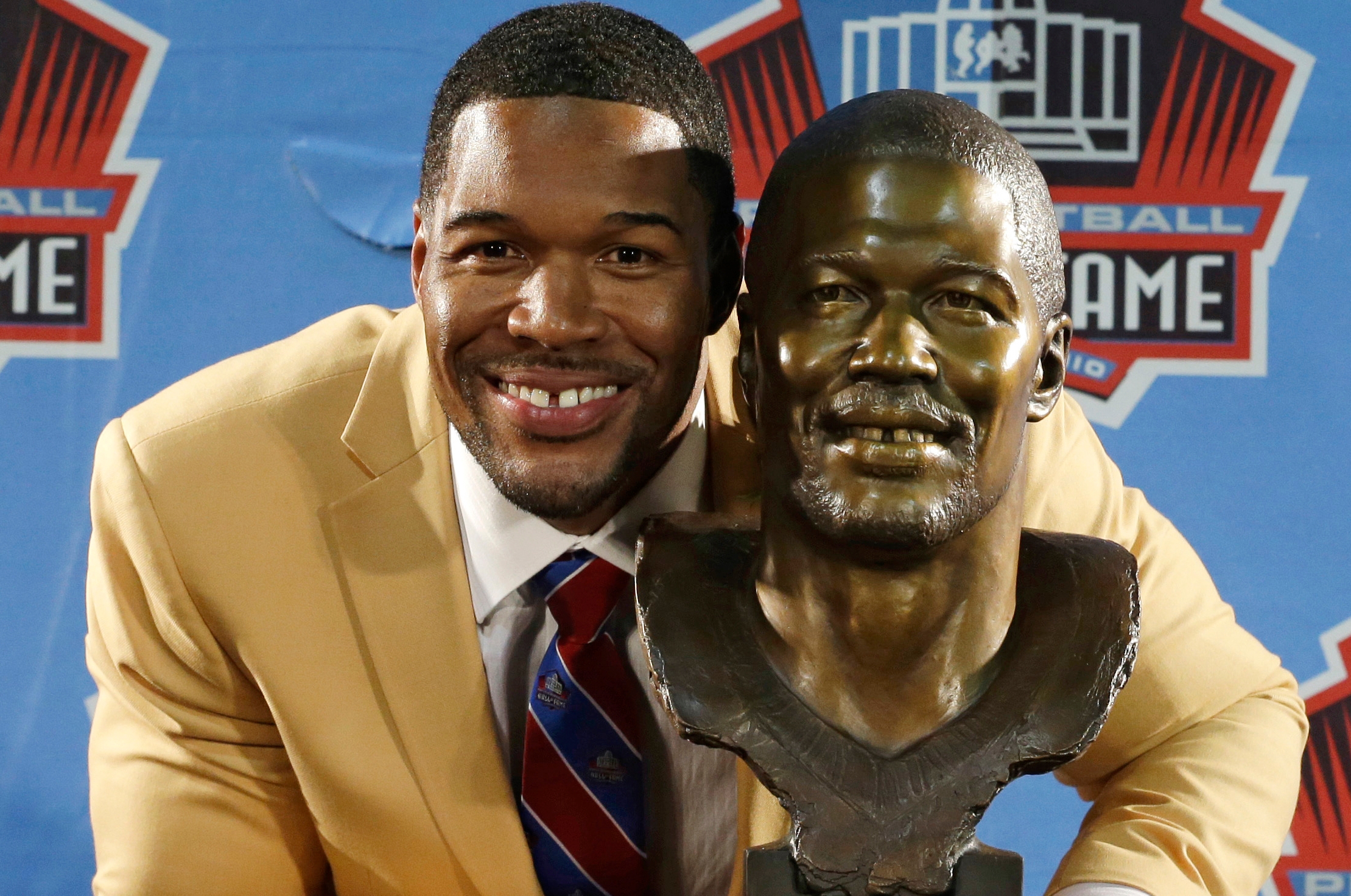 NY Giants great Michael Strahan expects emotional Hall of Fame induction –  New York Daily News