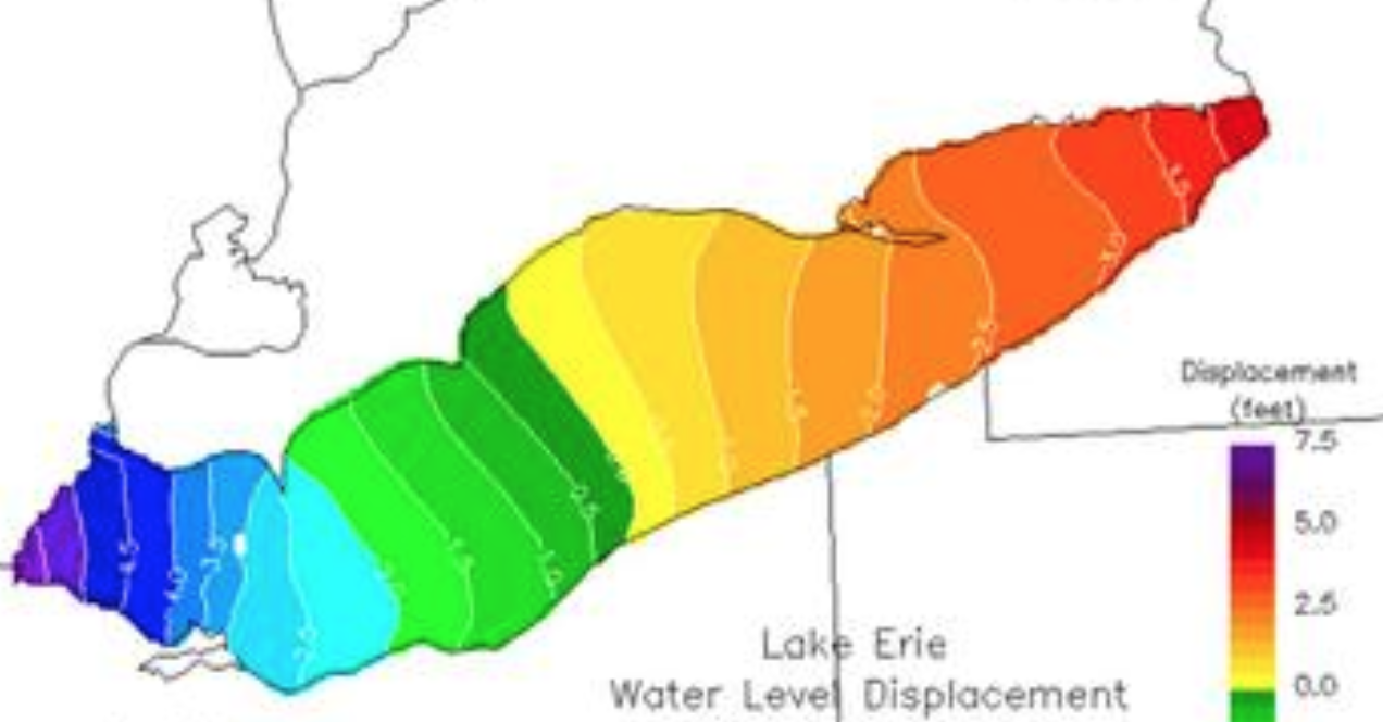 Lake Erie Wind Direction Lake Erie Shows Incredible 10-Foot Difference In This Week's High Wind -  Mlive.com
