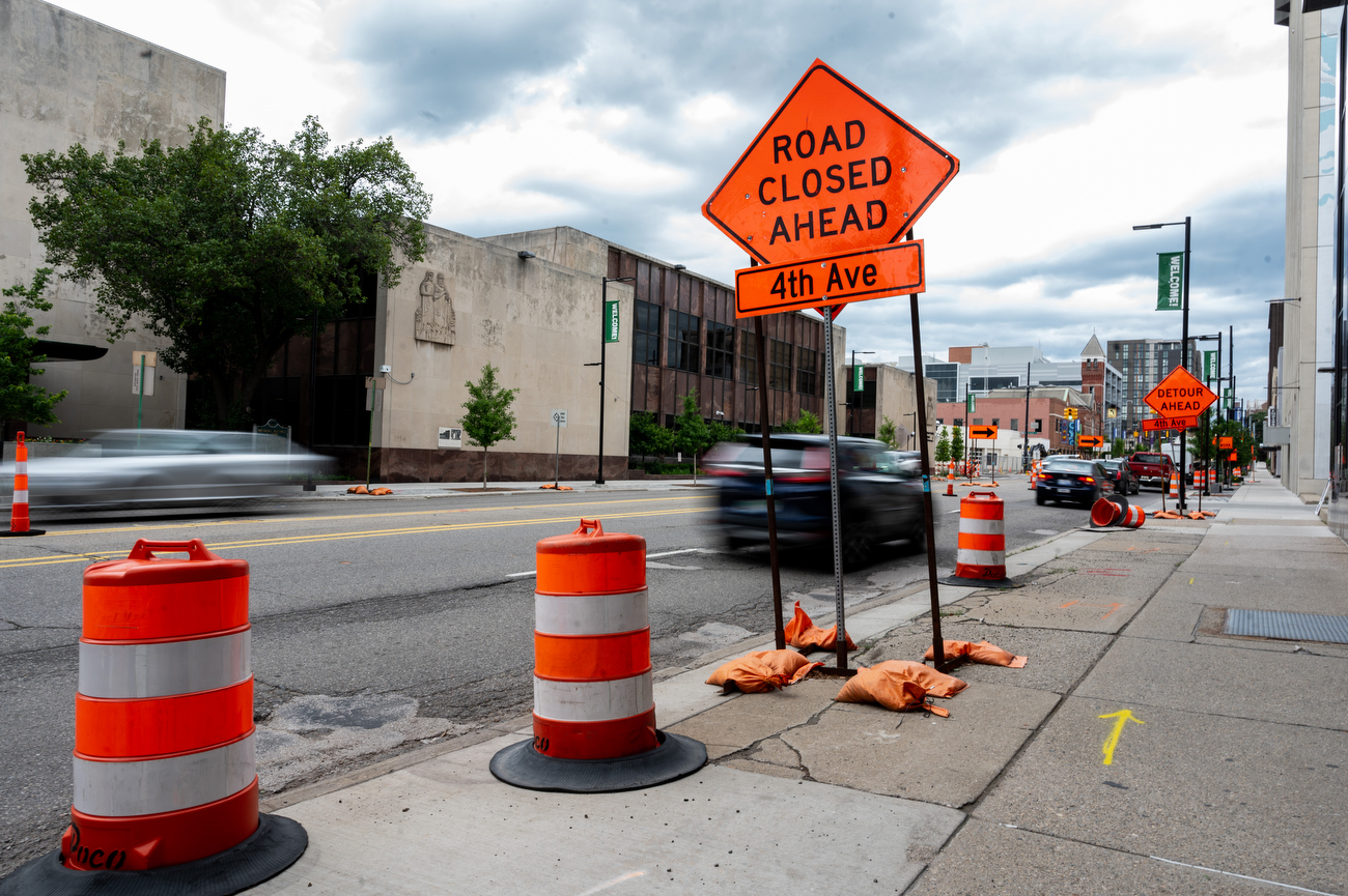 3 downtown Ann Arbor streets closing during the holidays for work zones