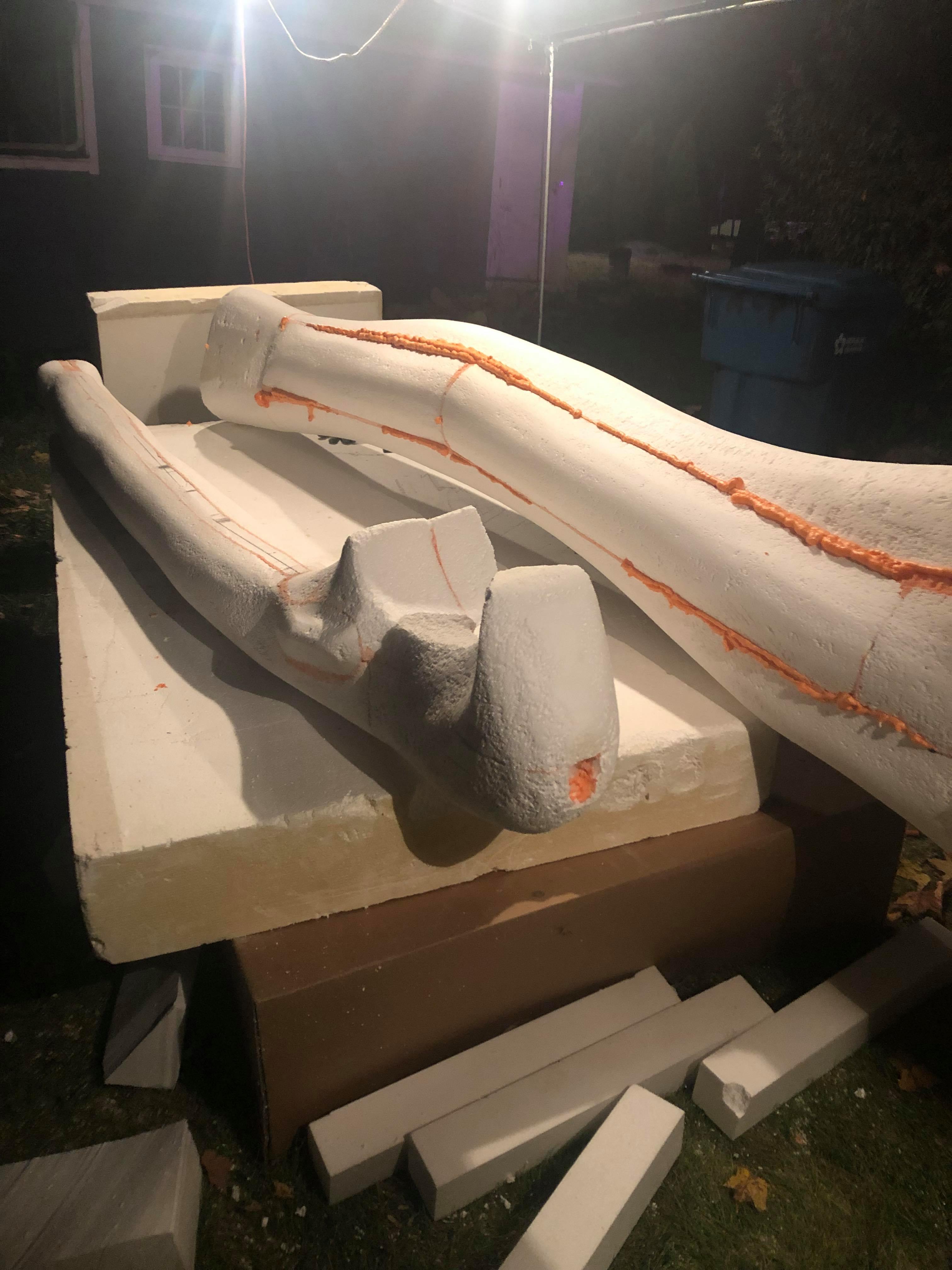 Olmsted Falls skeleton house