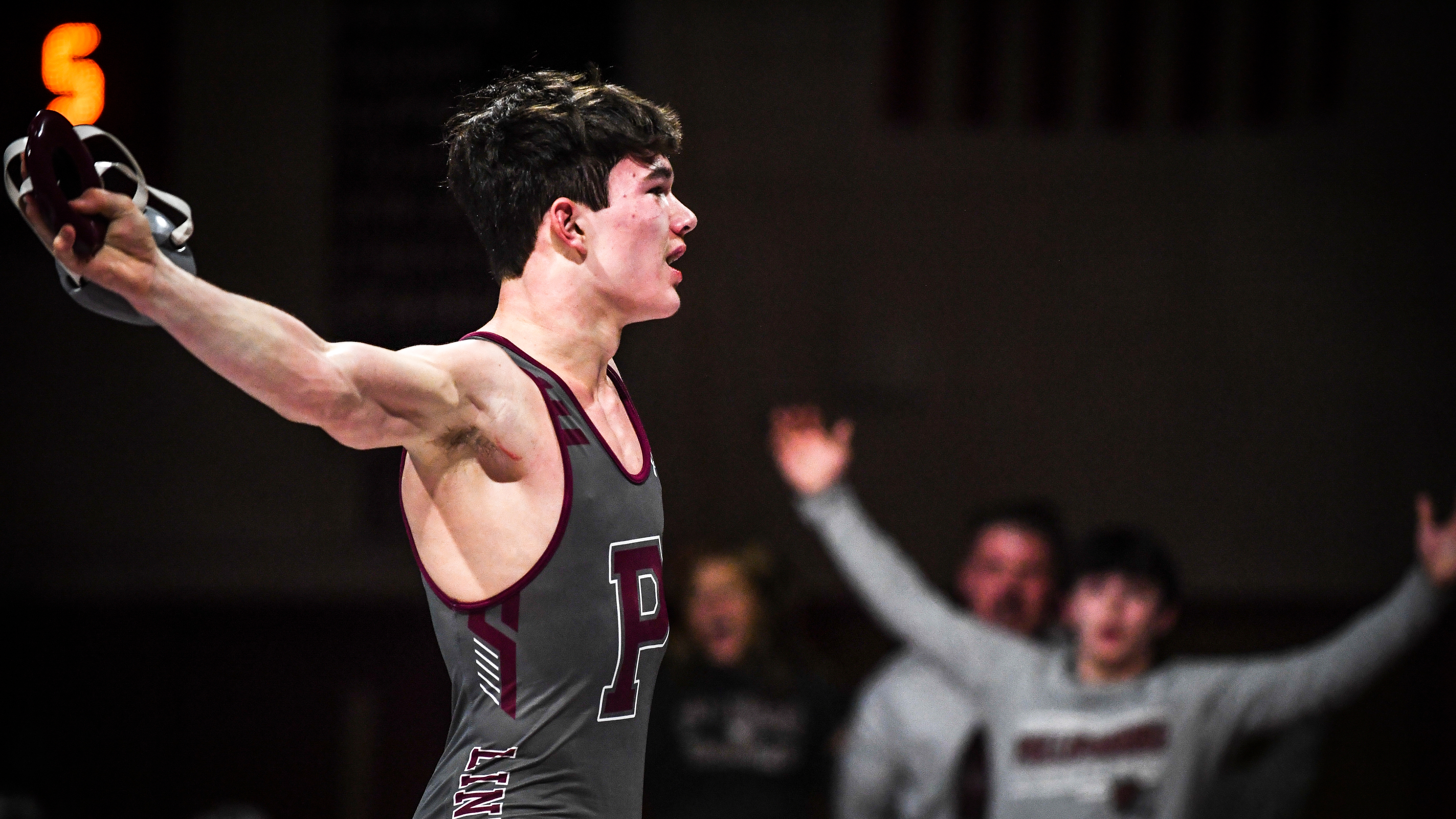 Easton wrestling pins down rival Wilson early, rolls from there