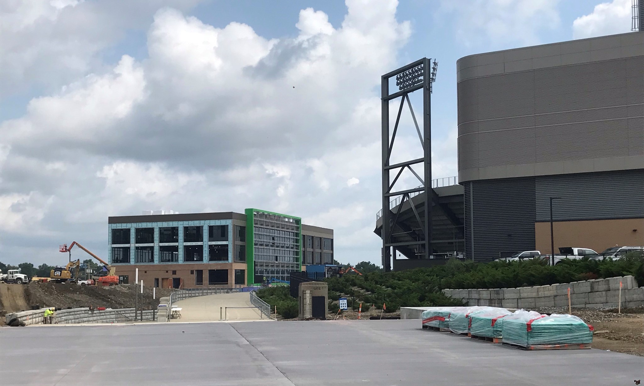 Pro Football Hall of Fame's lifestyle village debuts new stadium