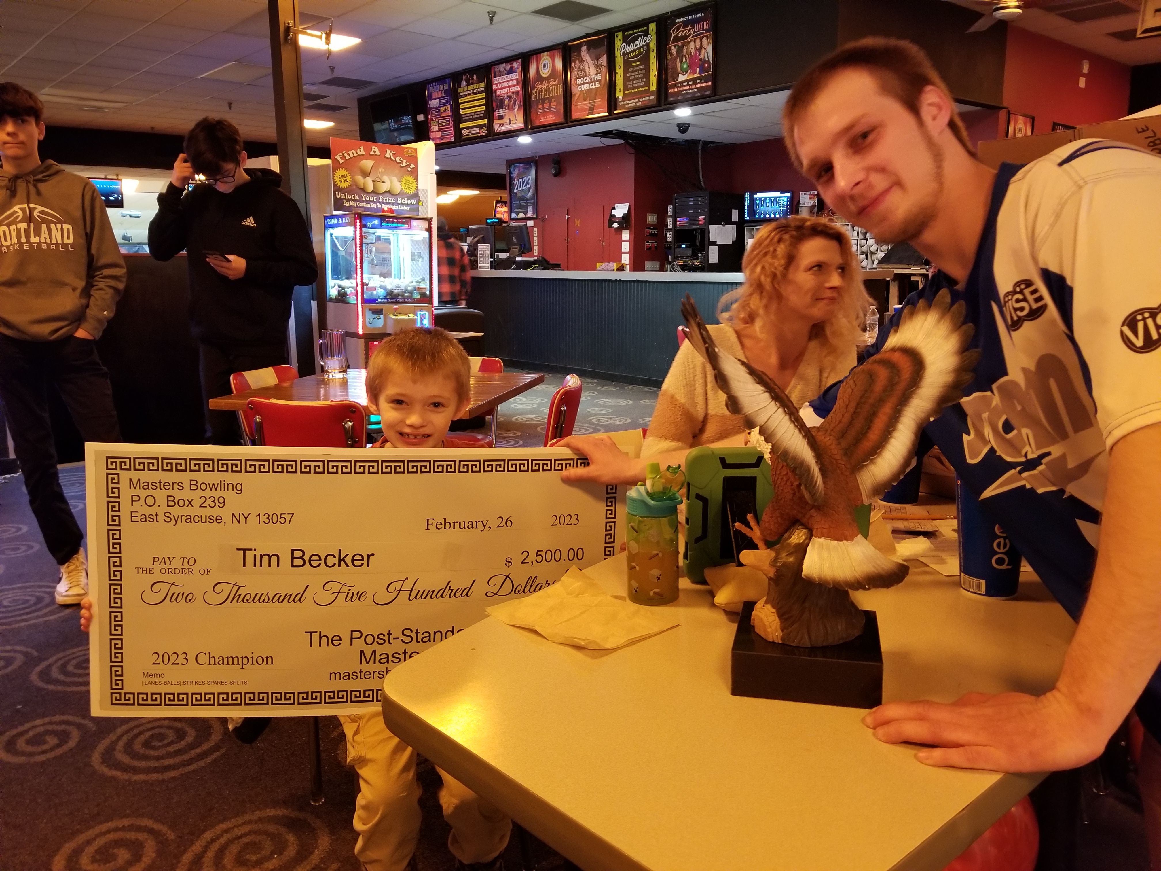 Tim Becker wins 2023 Post-Standard Masters bowling title