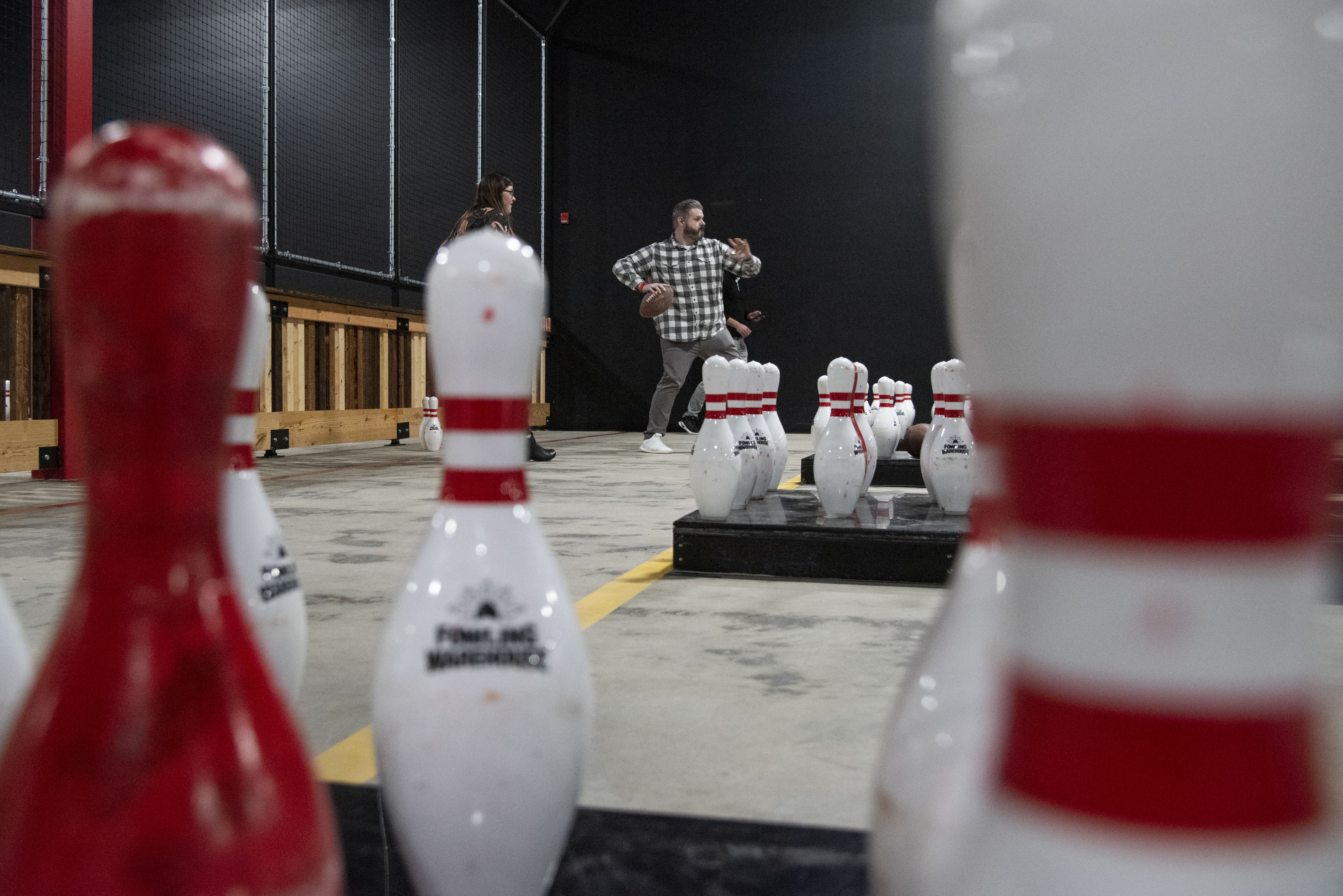 Detroit Lions Bowling Pin