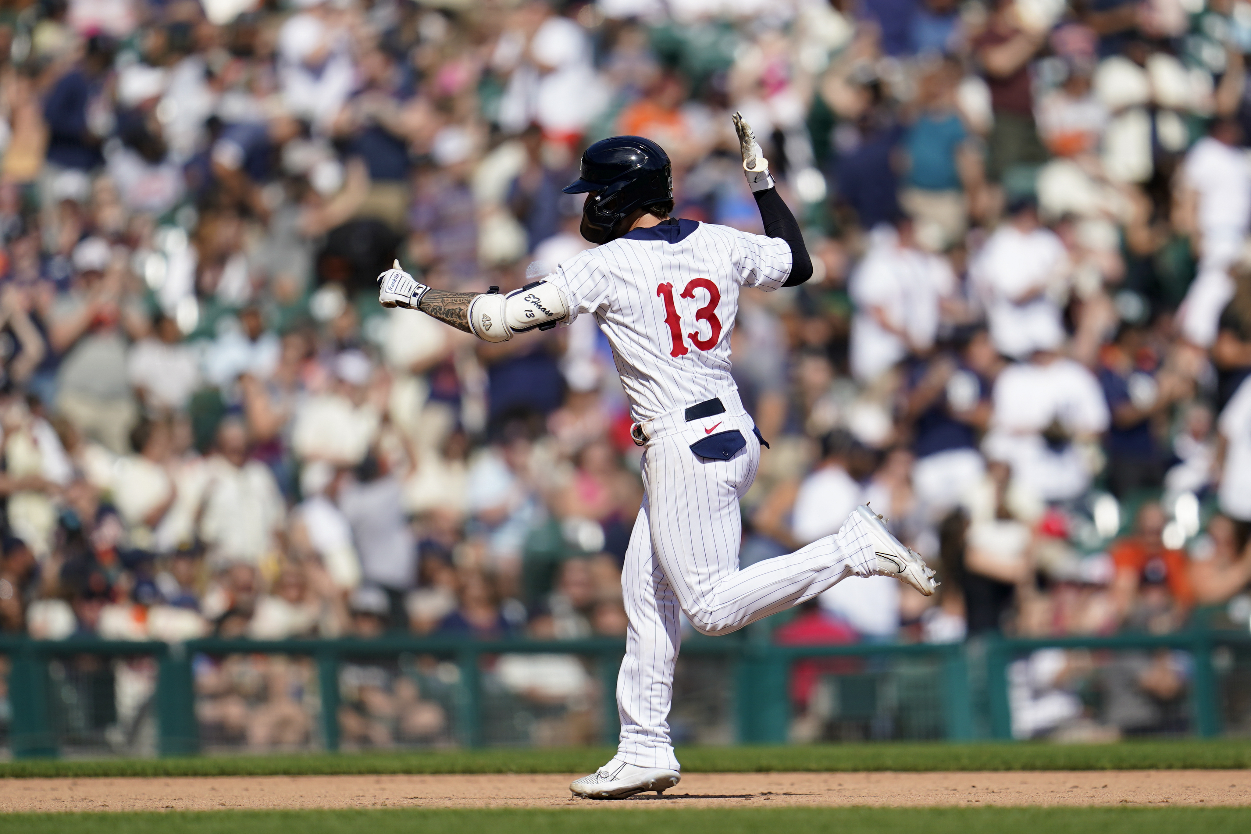 Detroit Tigers' Eric Haase enjoys front row for Miguel Cabrera history