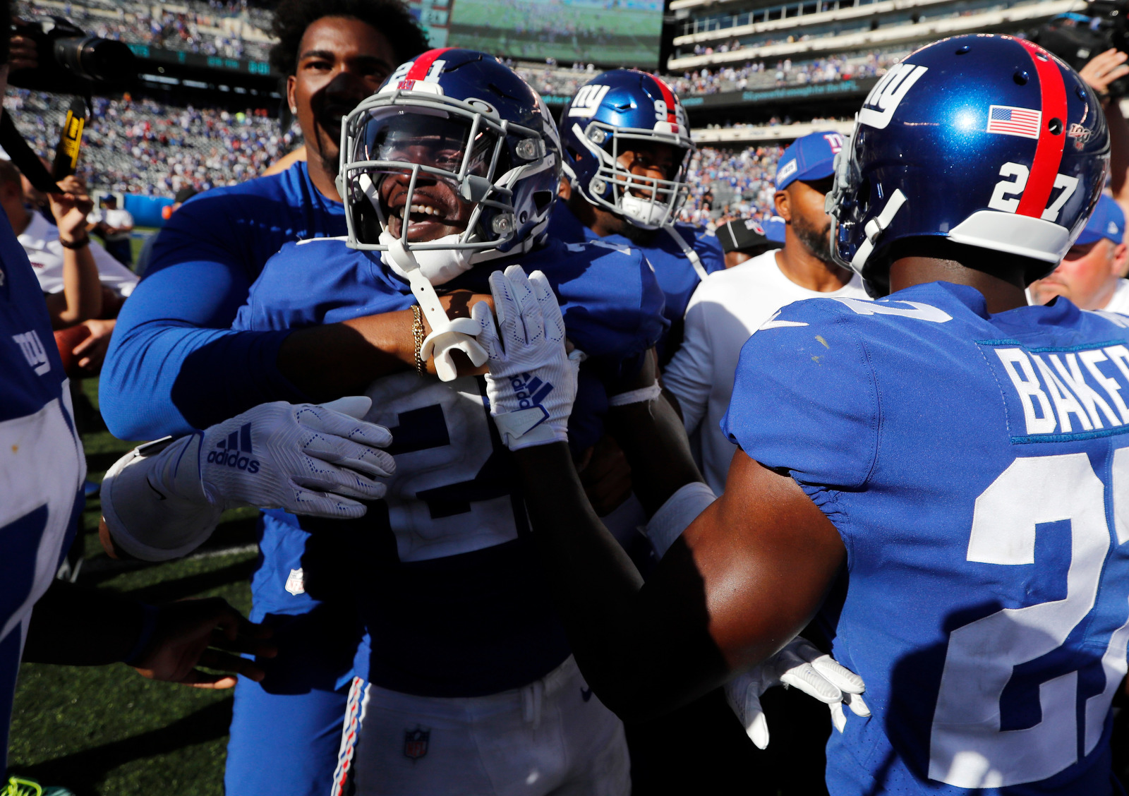 New York Giants injury report: Golden Tate, Eli Penny remain out