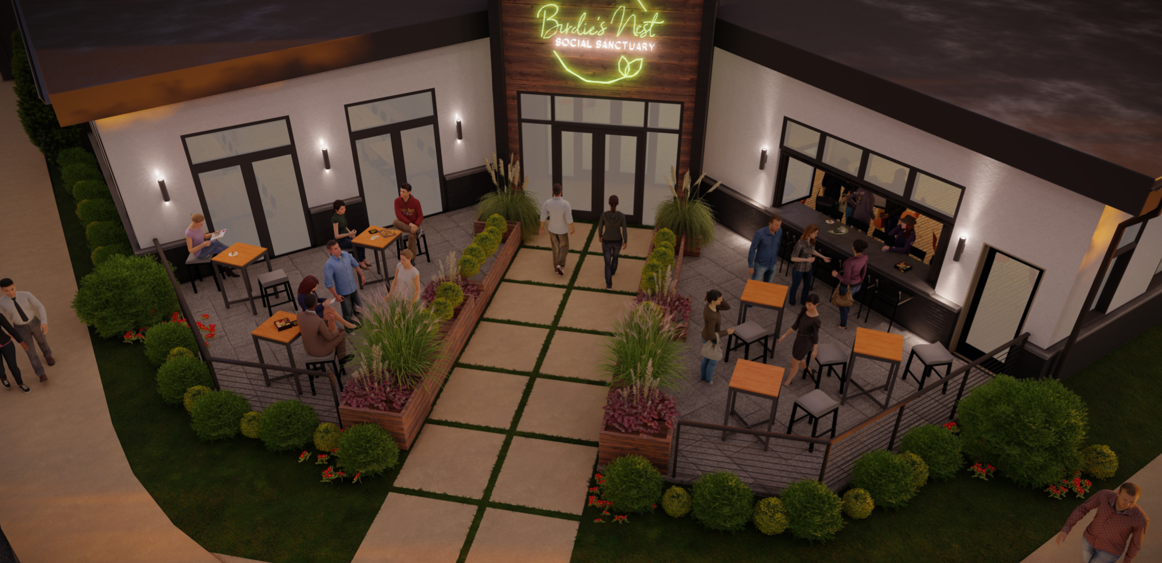 little birdie wine nest