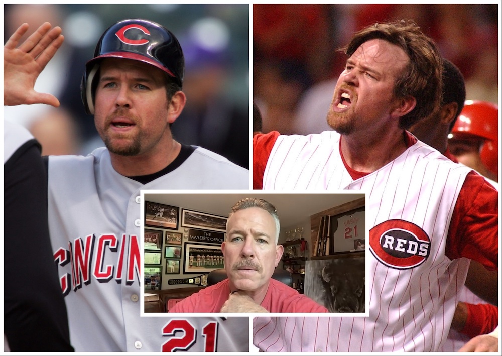 One of my all-time favorite Reds. Sean Casey  Cincinnati baseball,  Cincinnati reds baseball, Reds baseball