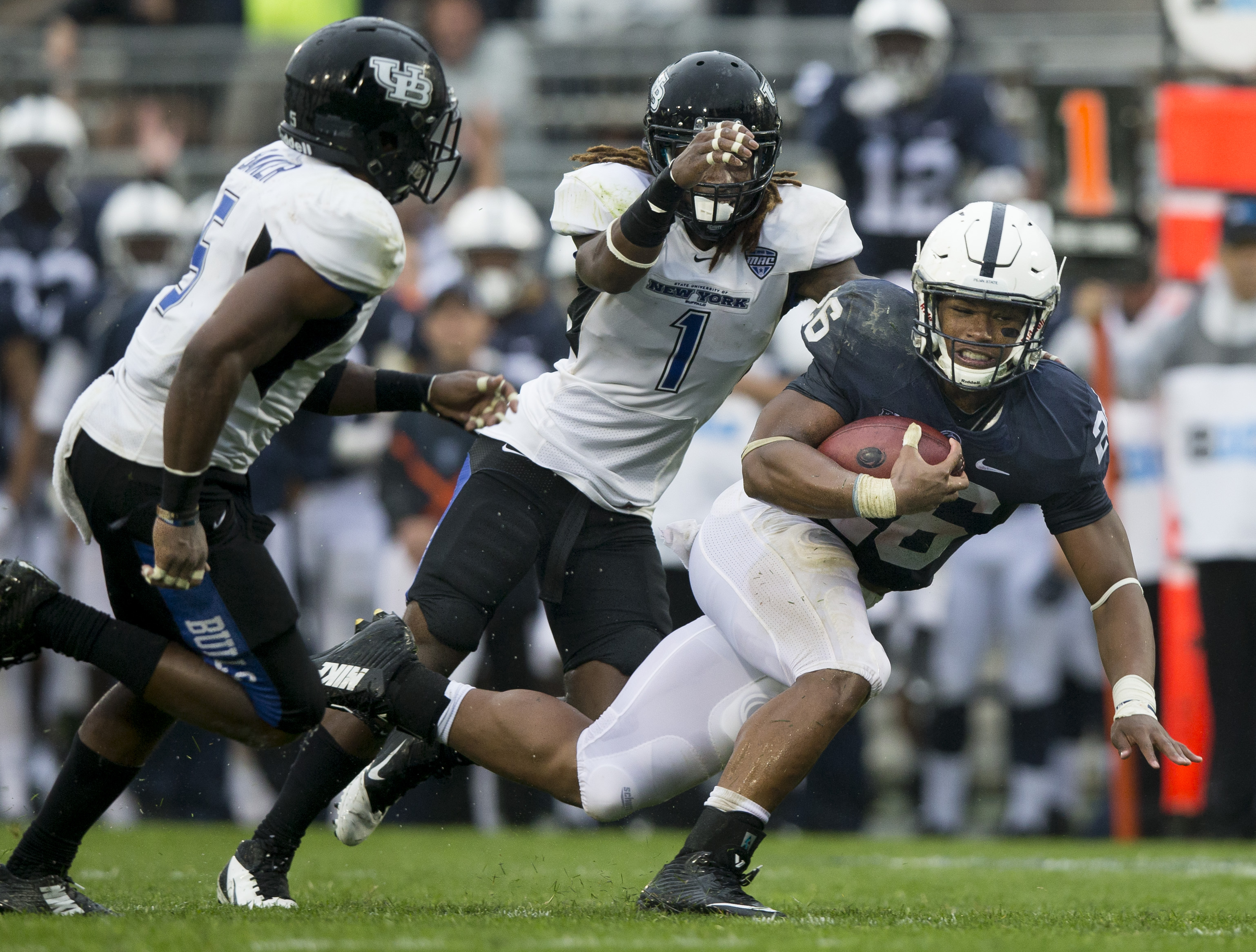 Penn State running back Saquon Barkley's leap over Buffalo