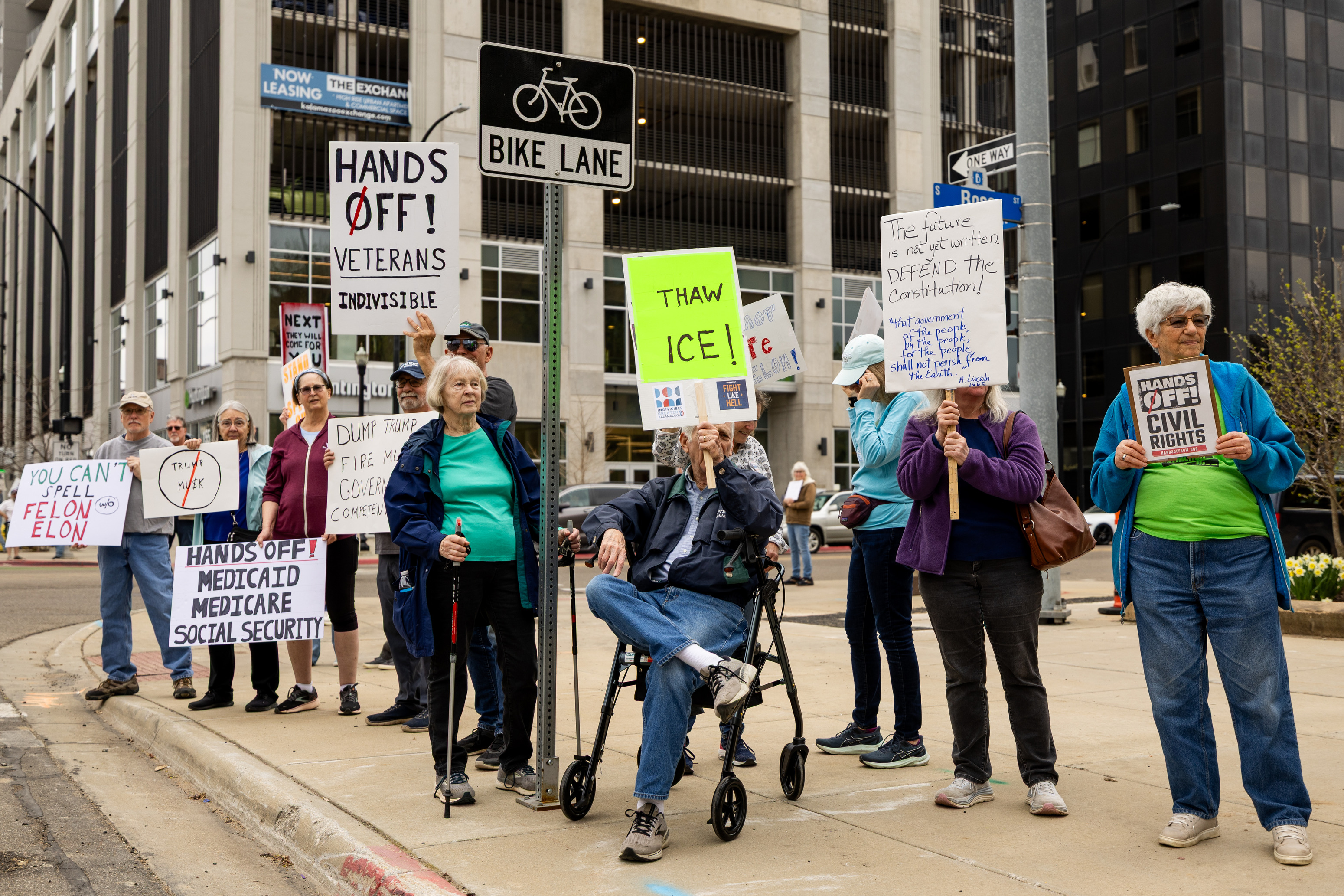 Economic Blackout Day protest in Kalamazoo - mlive.com