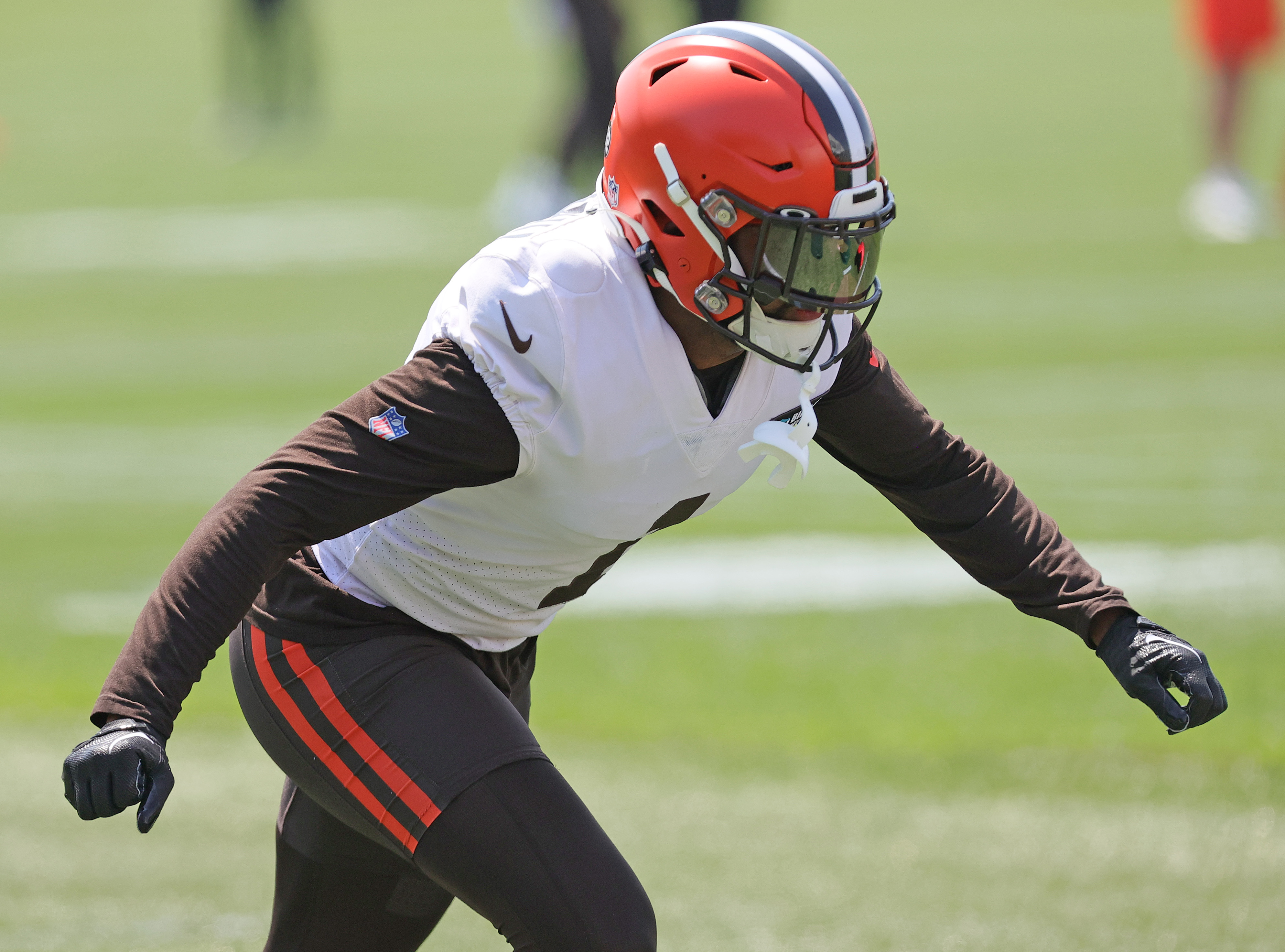 Browns safety Thornhill back at practice