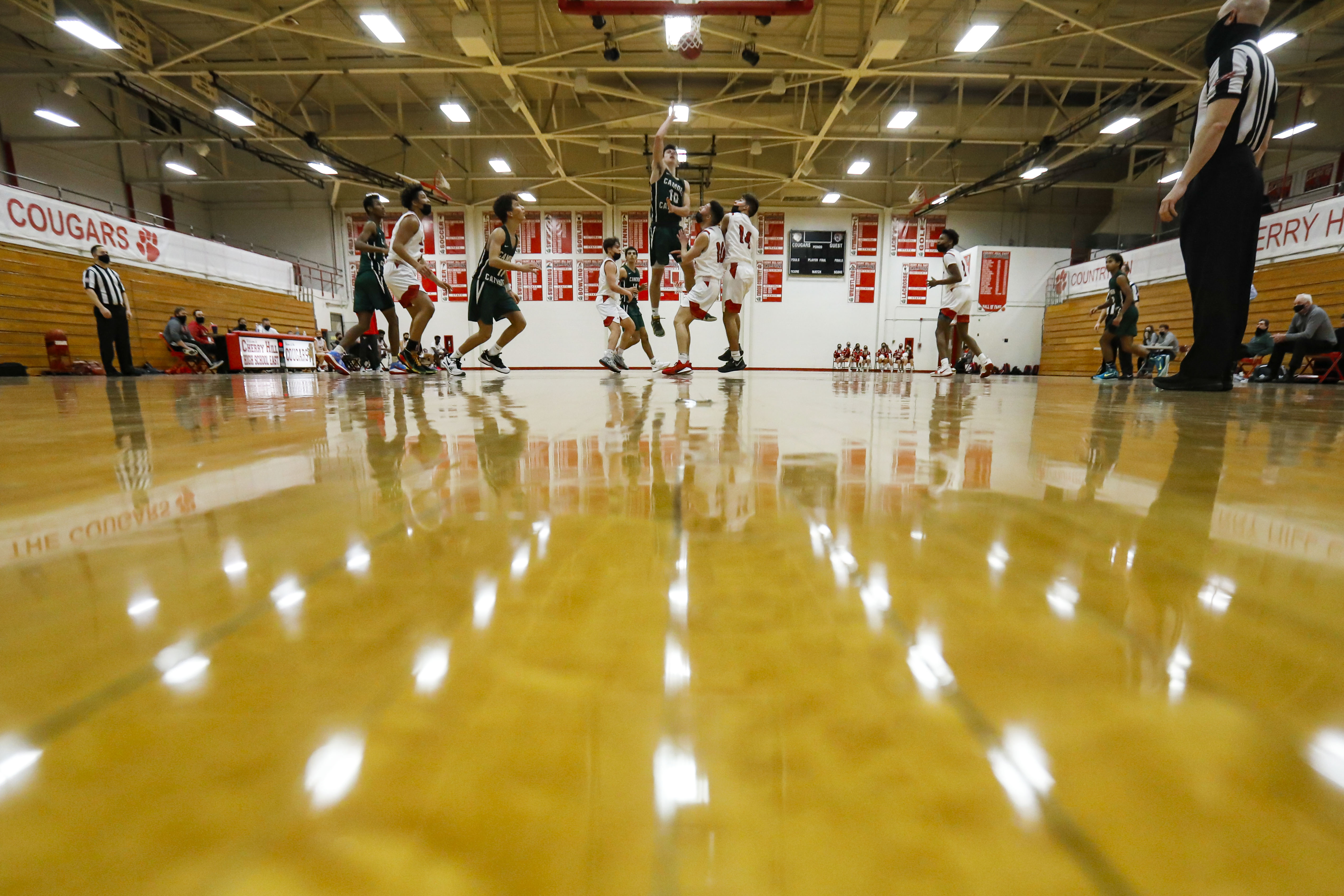 Boys Basketball Cherry Hill East vs. Camden Catholic on February 4, 2021