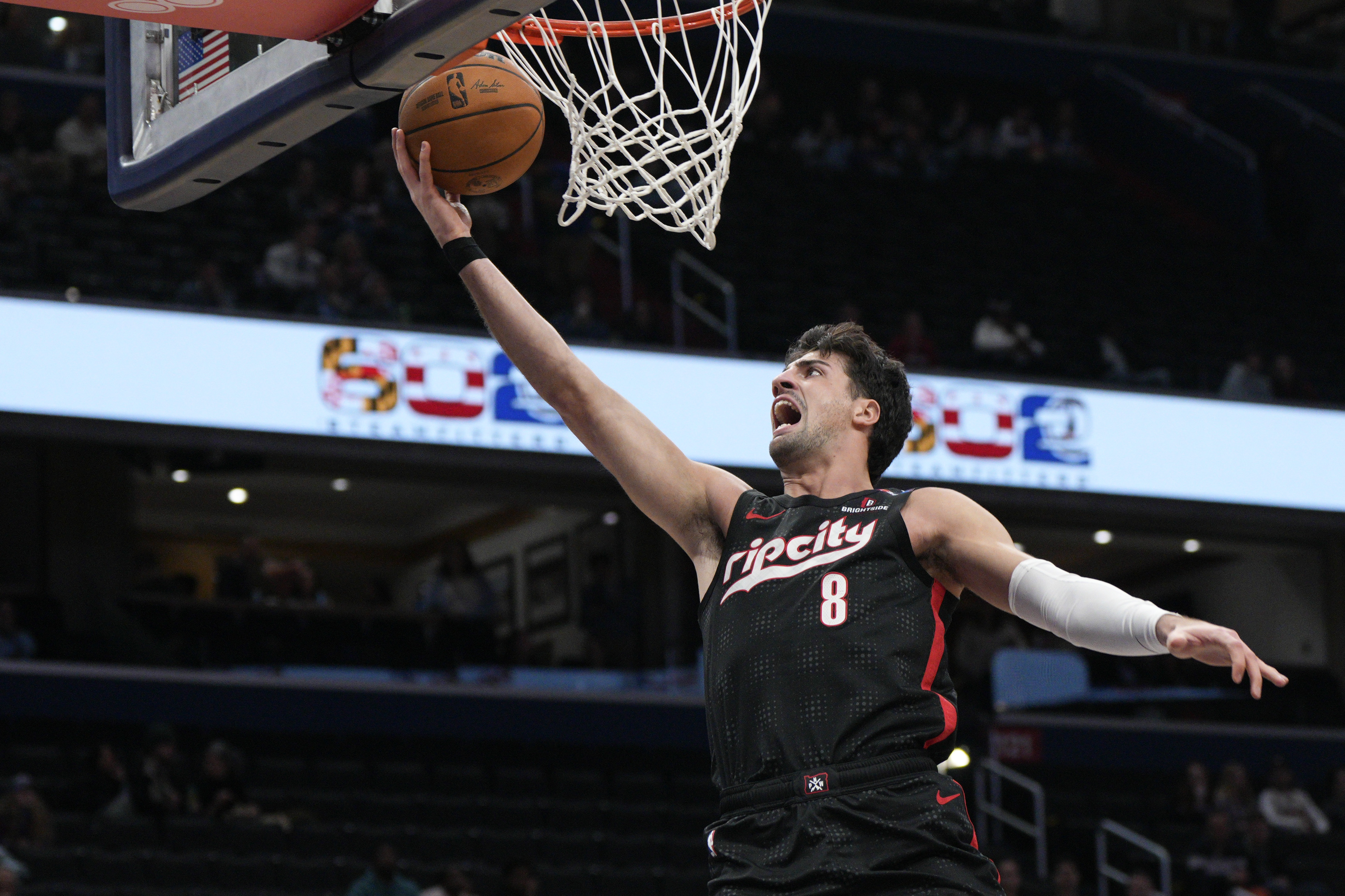 Trail Blazers' Deni Avdija leaves Washington disappointed