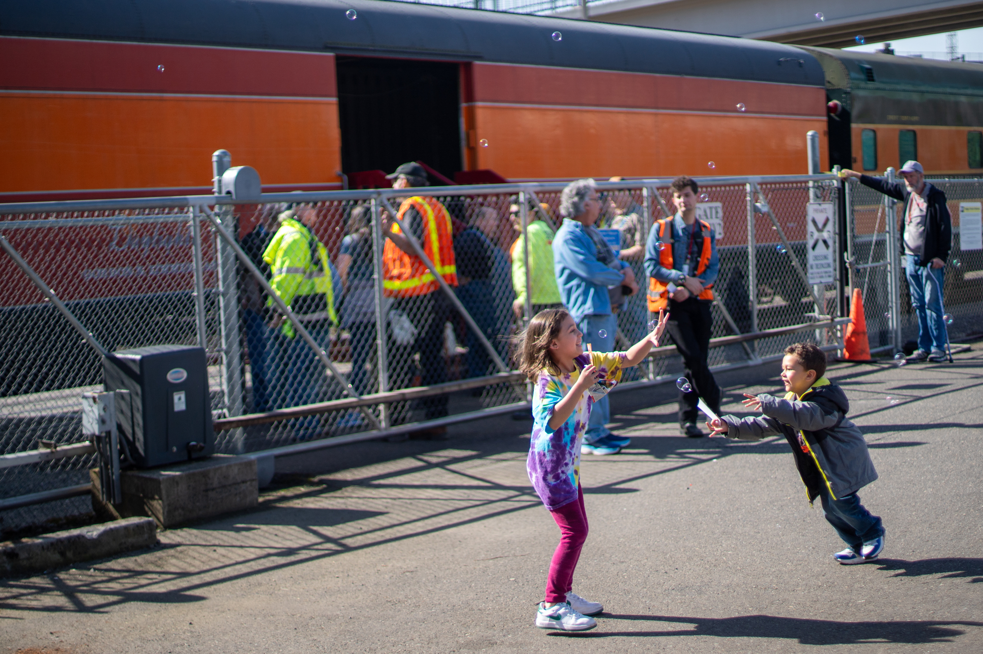 The Oregon Rail Heritage Center Easter Bunny Express train ride ...