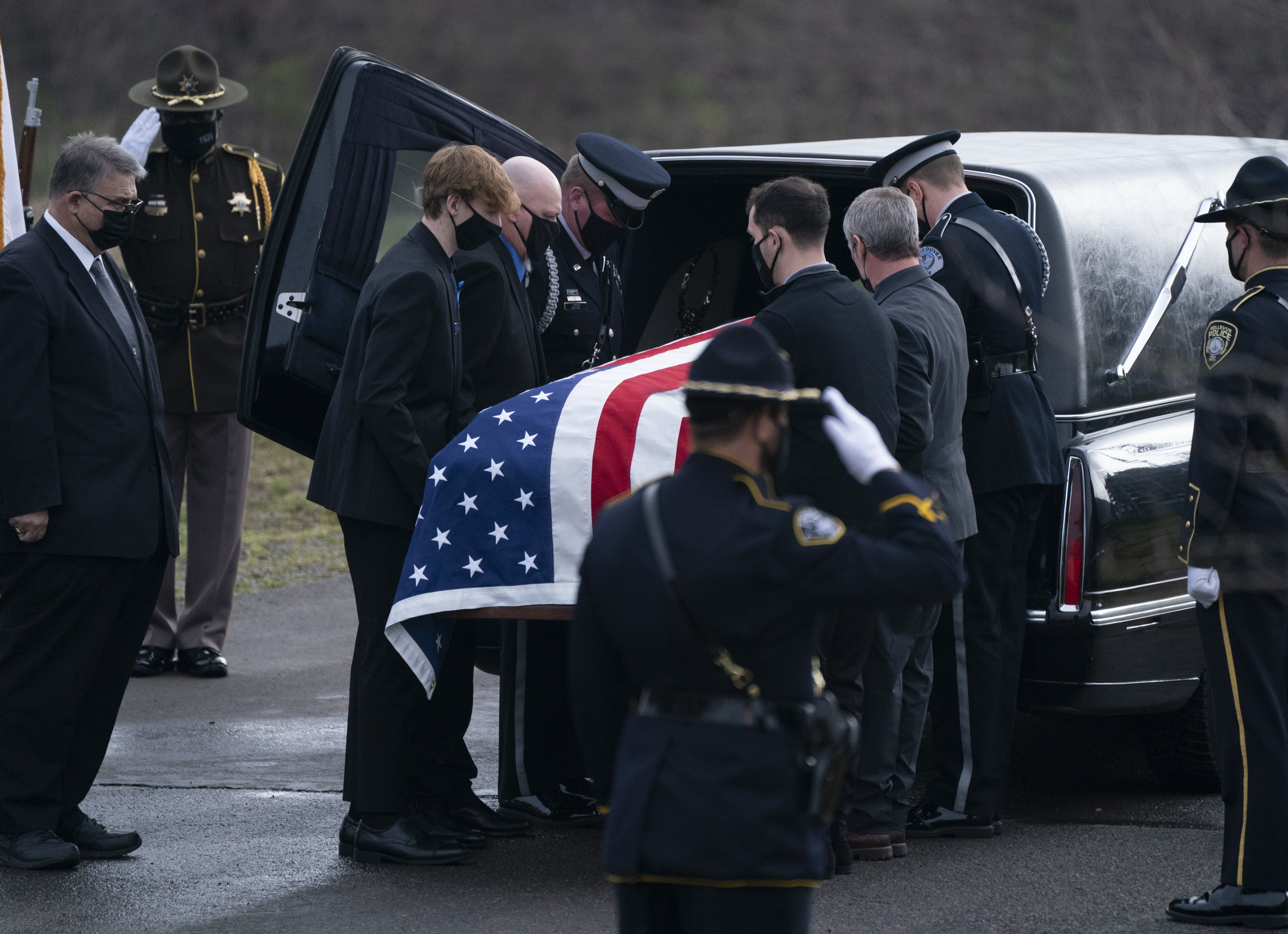 Law Enforcement Memorial Casket