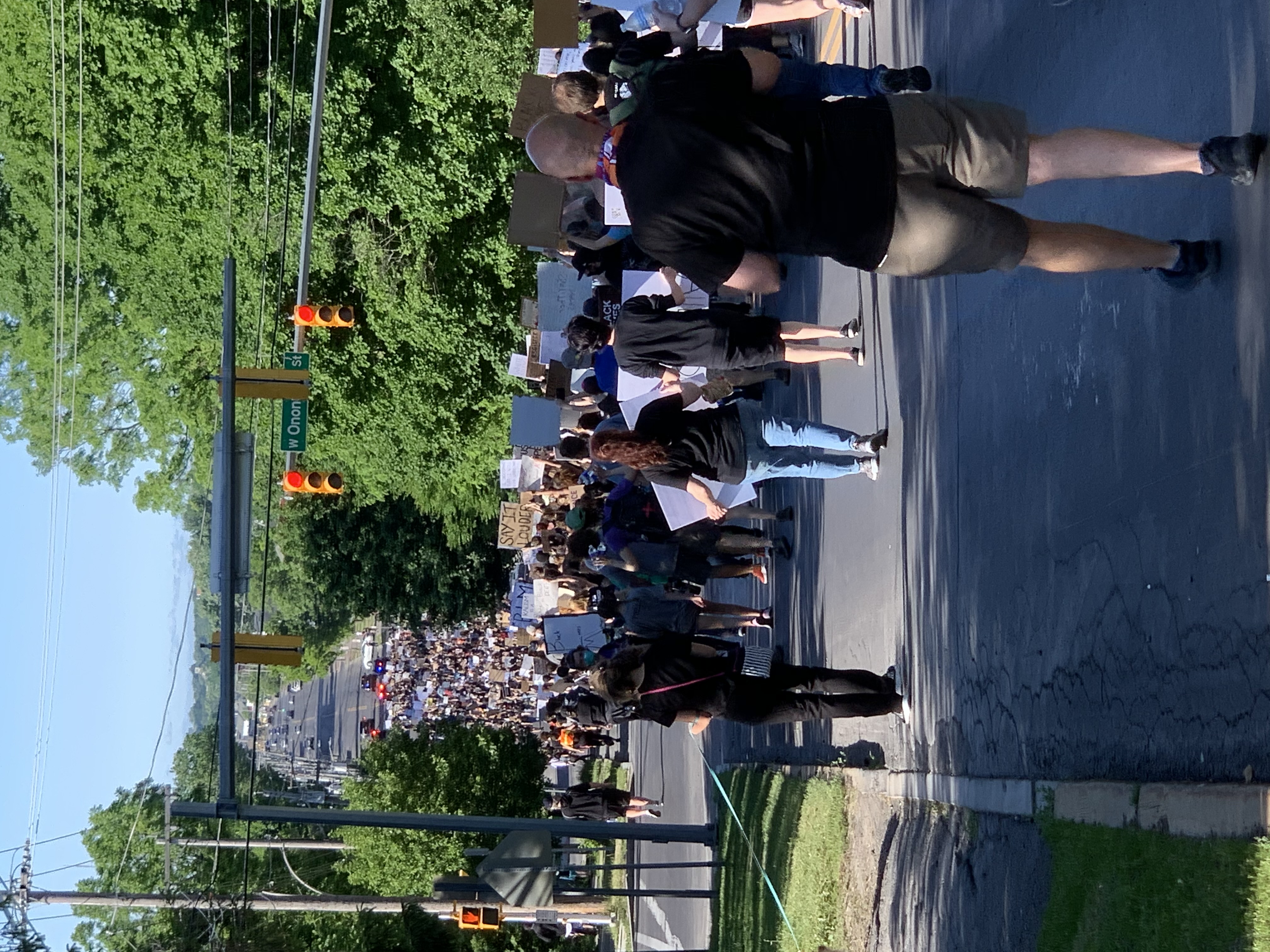 More than 1,000 people march in Black Lives Matter rally - syracuse.com