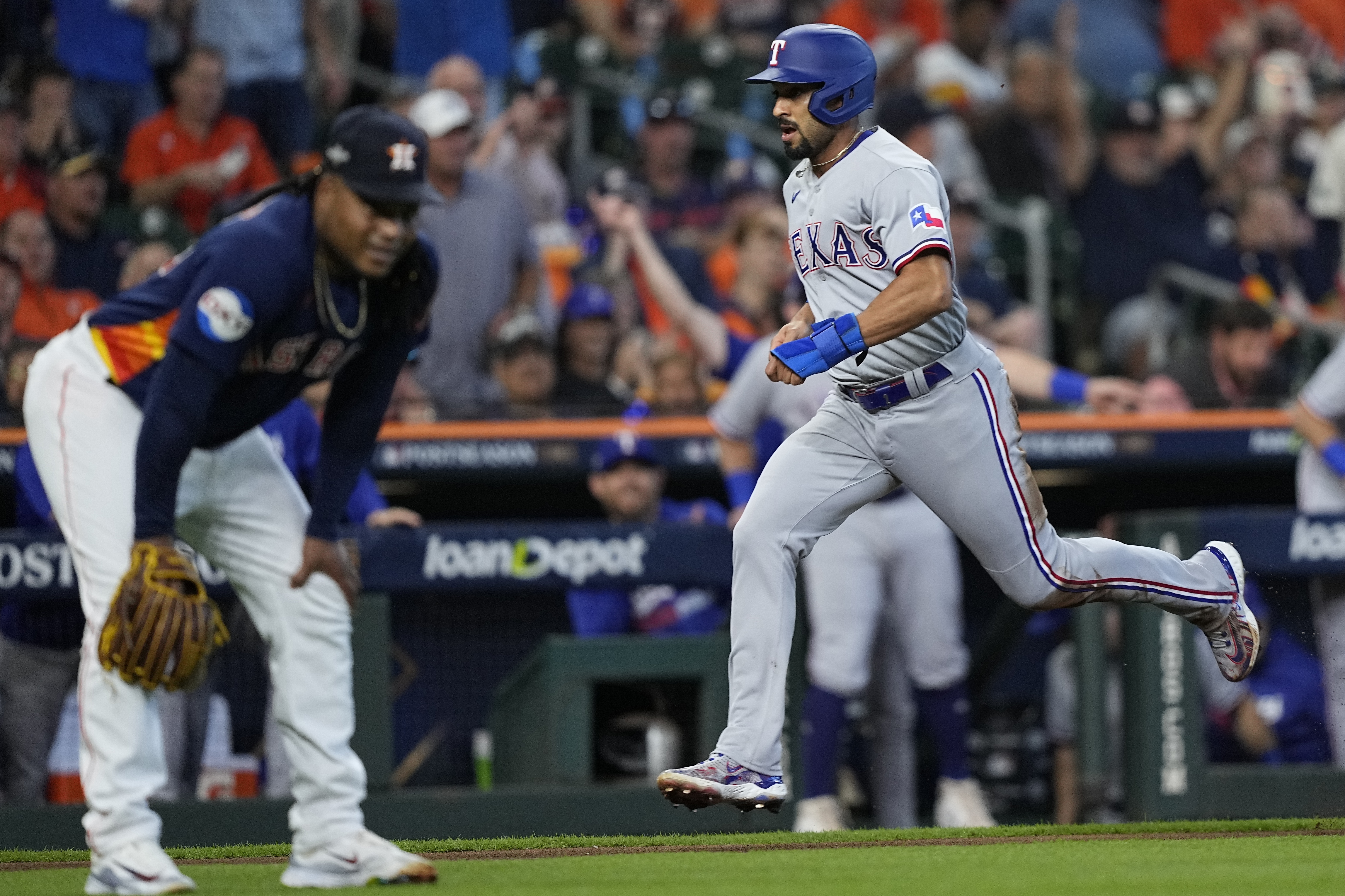 What time, TV channel is Texas Rangers vs. Houston Astros ALCS