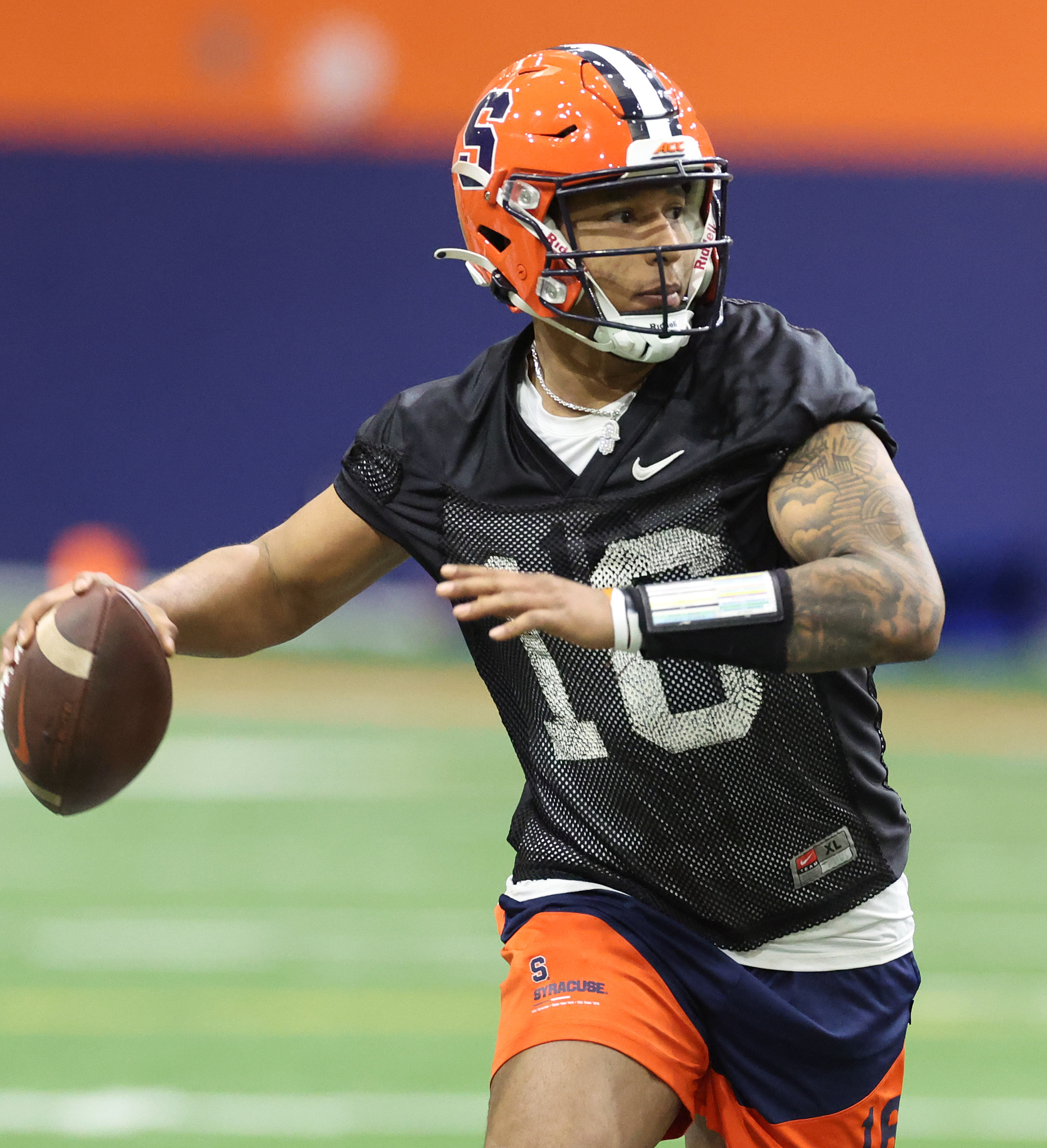 Syracuse football begins practice today. Here are the players