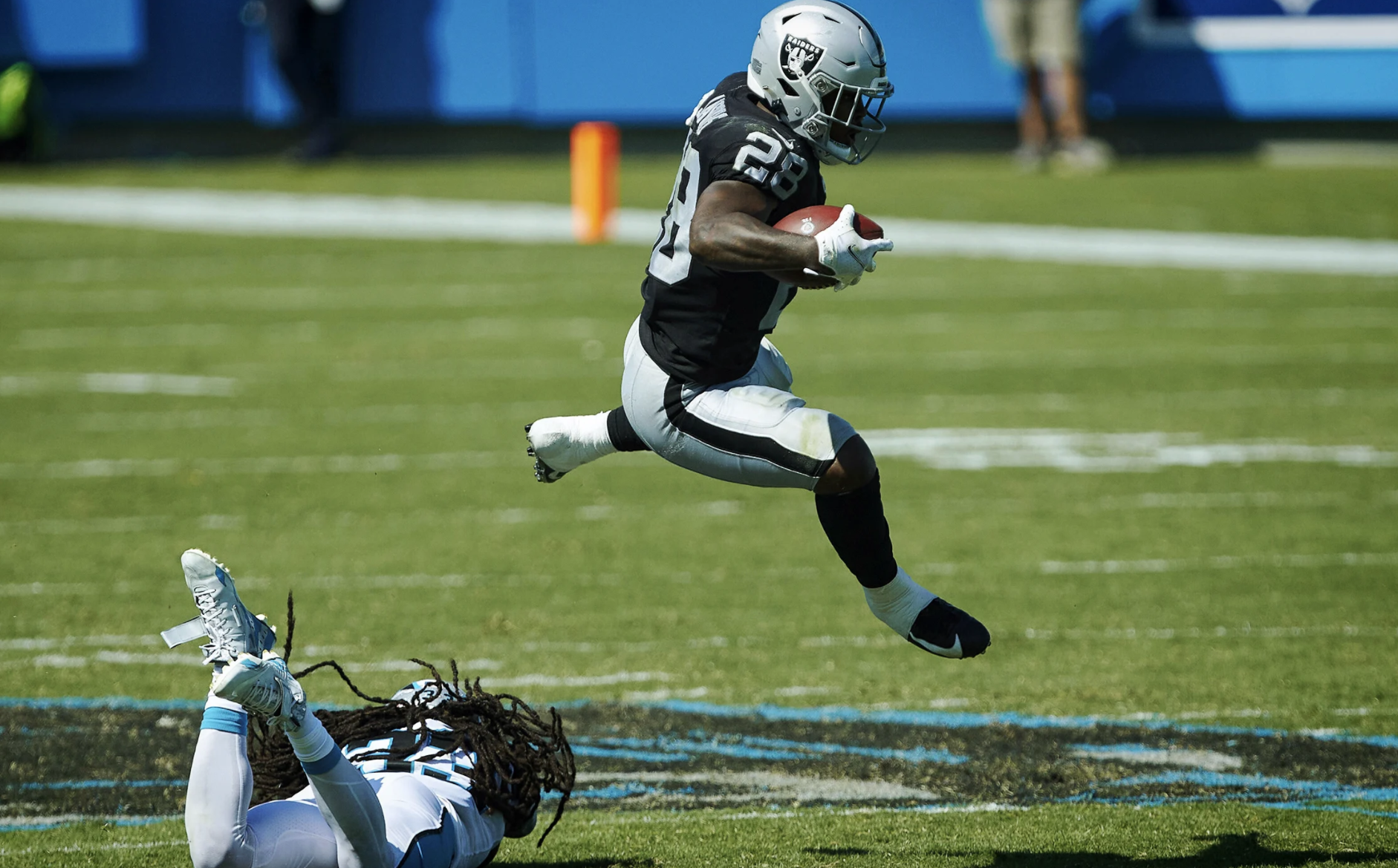 Panthers fall 34-30 to Raiders in opener