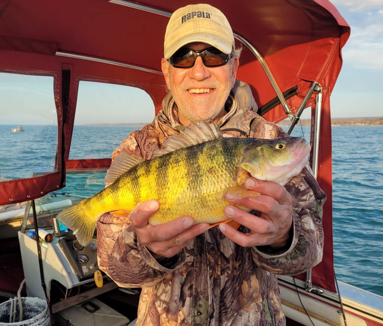 Successful angler says it felt 'like a double' when he hooked a yellow perch  that set a Pa. record 