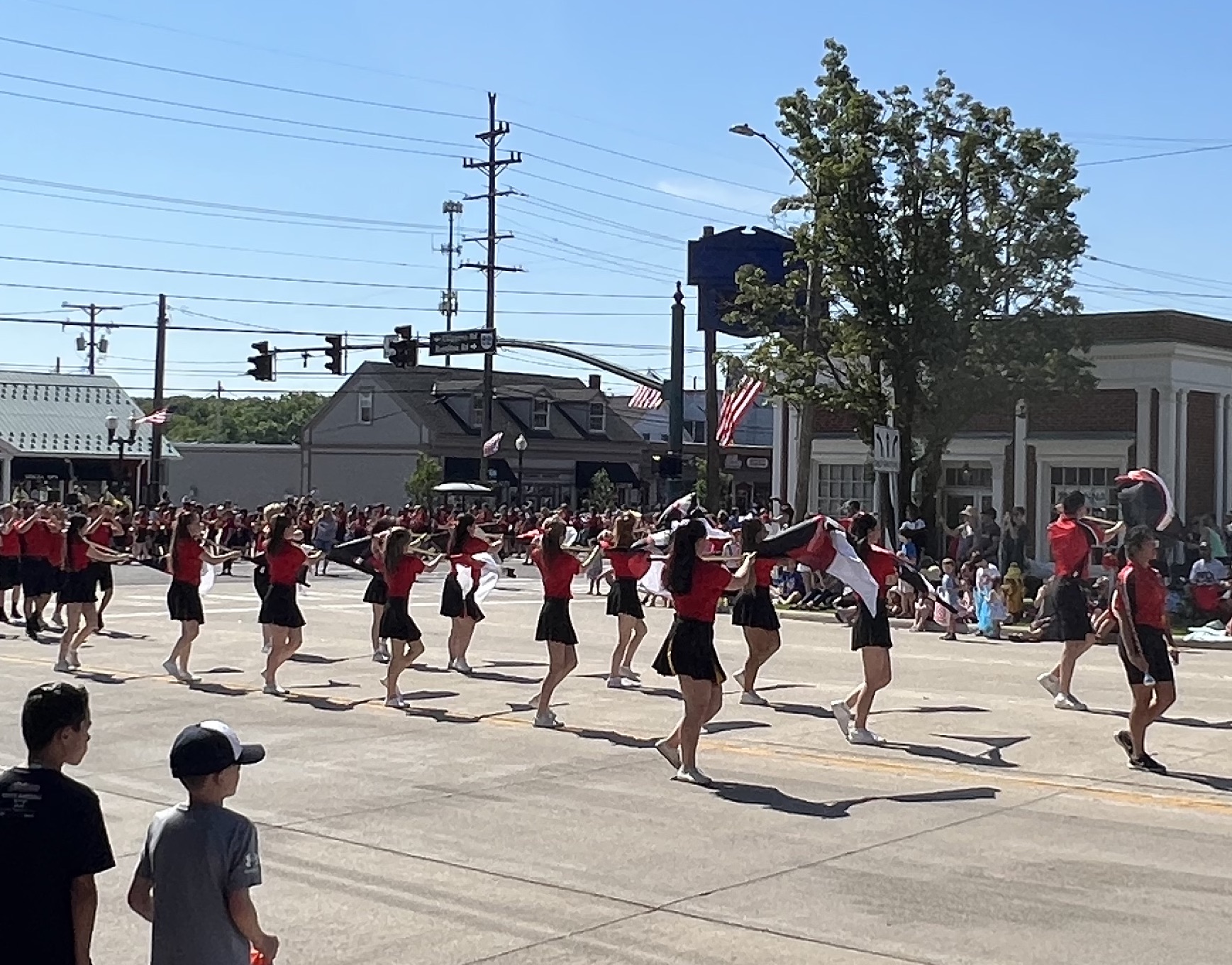 Stepping off from city hall and ending at the cemetery, Brecksville’s