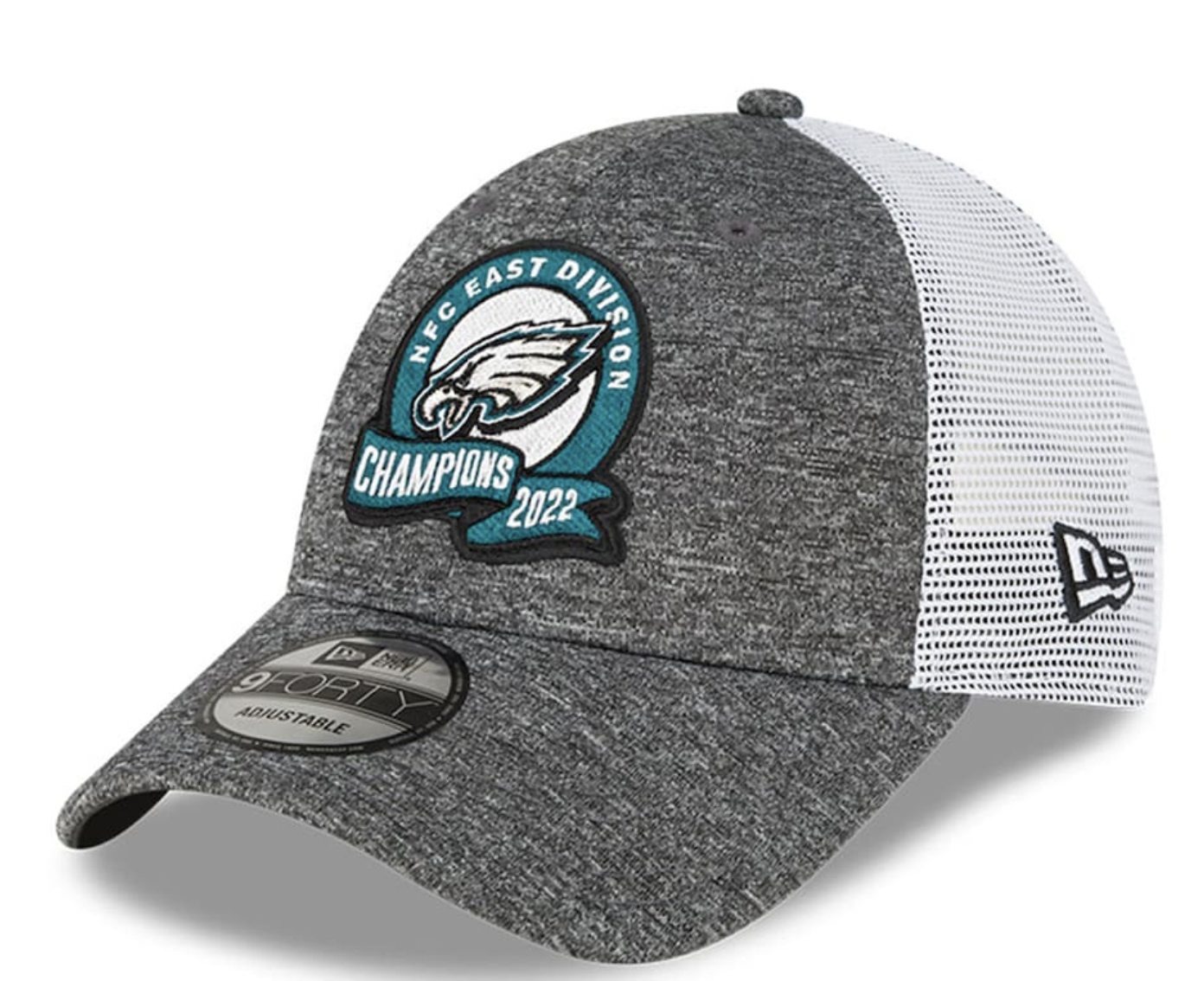 Philadelphia Eagles New Era 2022 NFC East Division Champions Top Stripe Pom  Knit Hat - Black