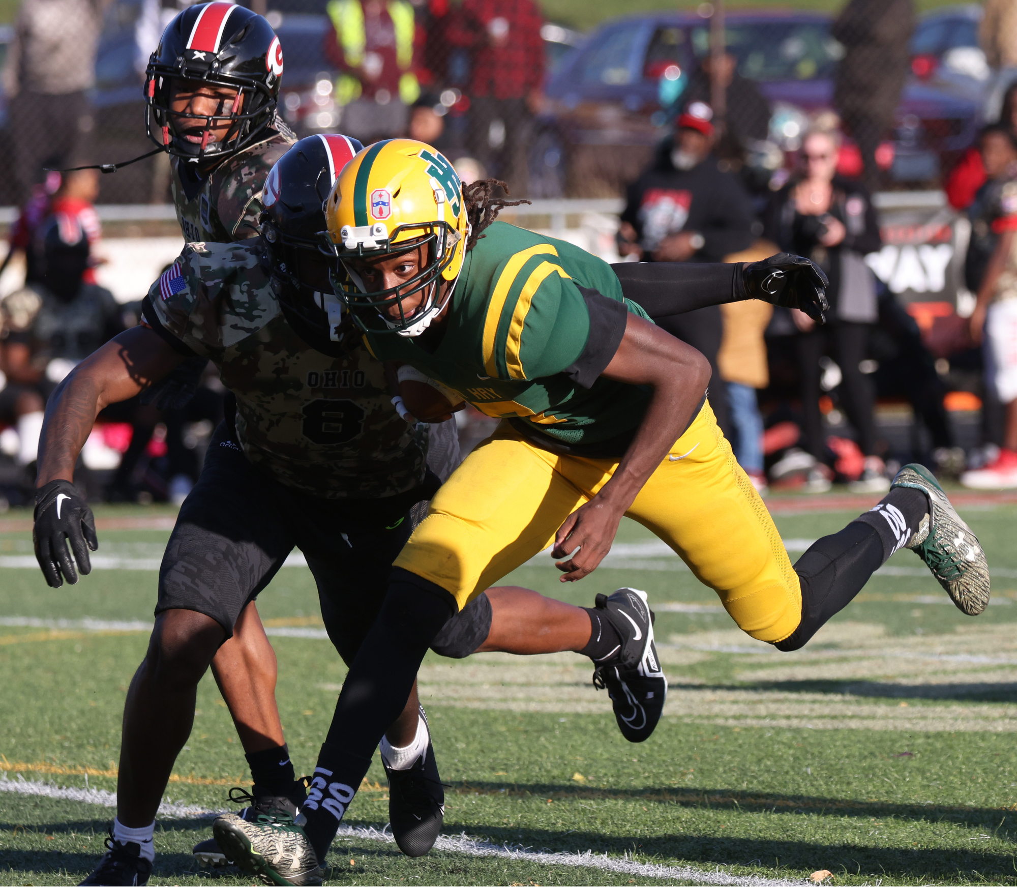 Cleveland Browns surprise Glenville and John Hay high school