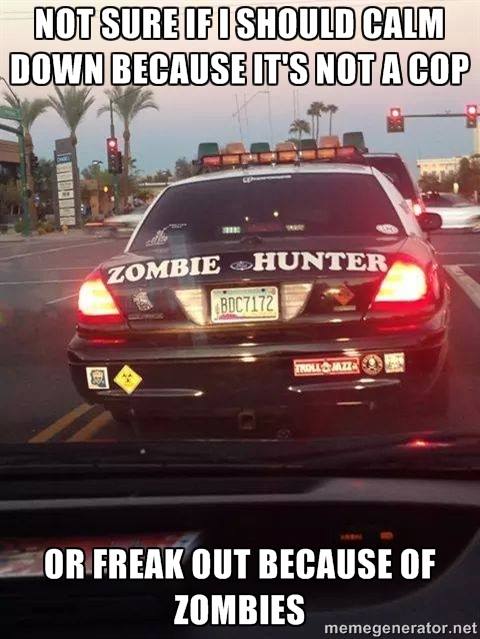 Photo of Bryan Patrick Miller's car, labeled Zombie Hunter. Miller is a suspect in the 1992 murder of Angela Brosso in Phoenix, Az., from his Facebook account "Arizona Zombie Hunter".