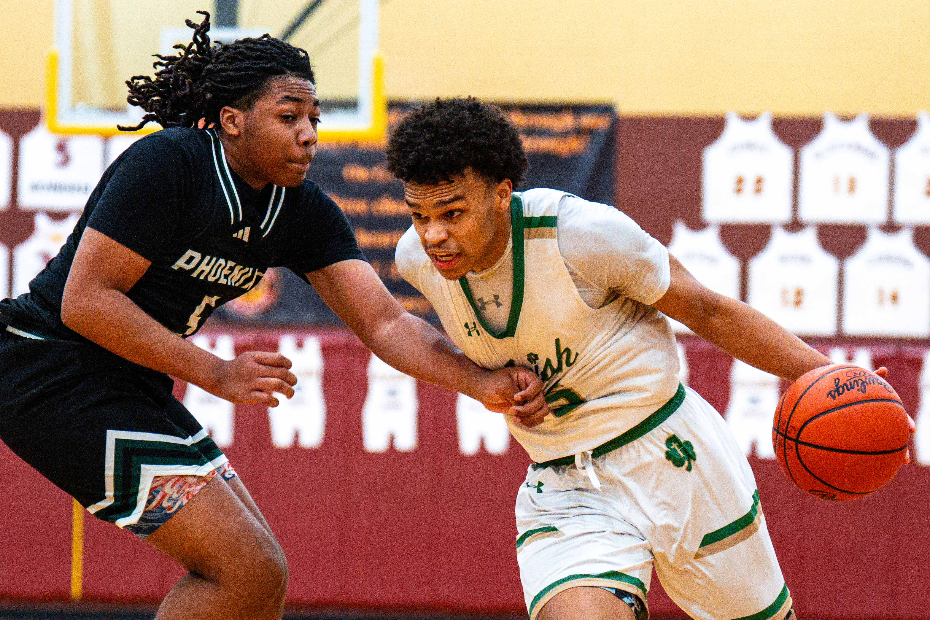 Kalamazoo Phoenix battles Kalamazoo Hackett in boys basketball