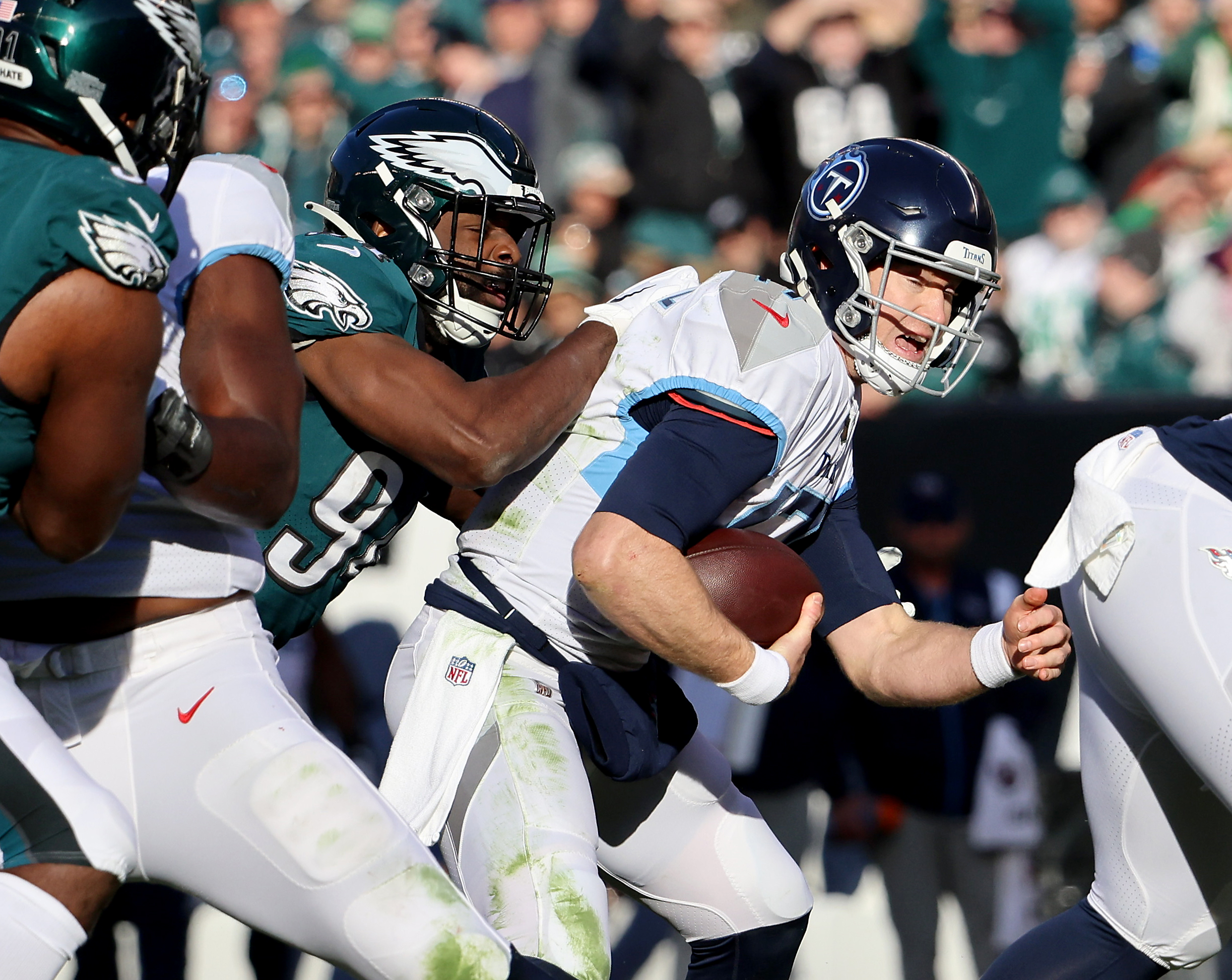 Recap: A.J. Brown and the Eagles torch the Titans, 35-10 - Music City  Miracles