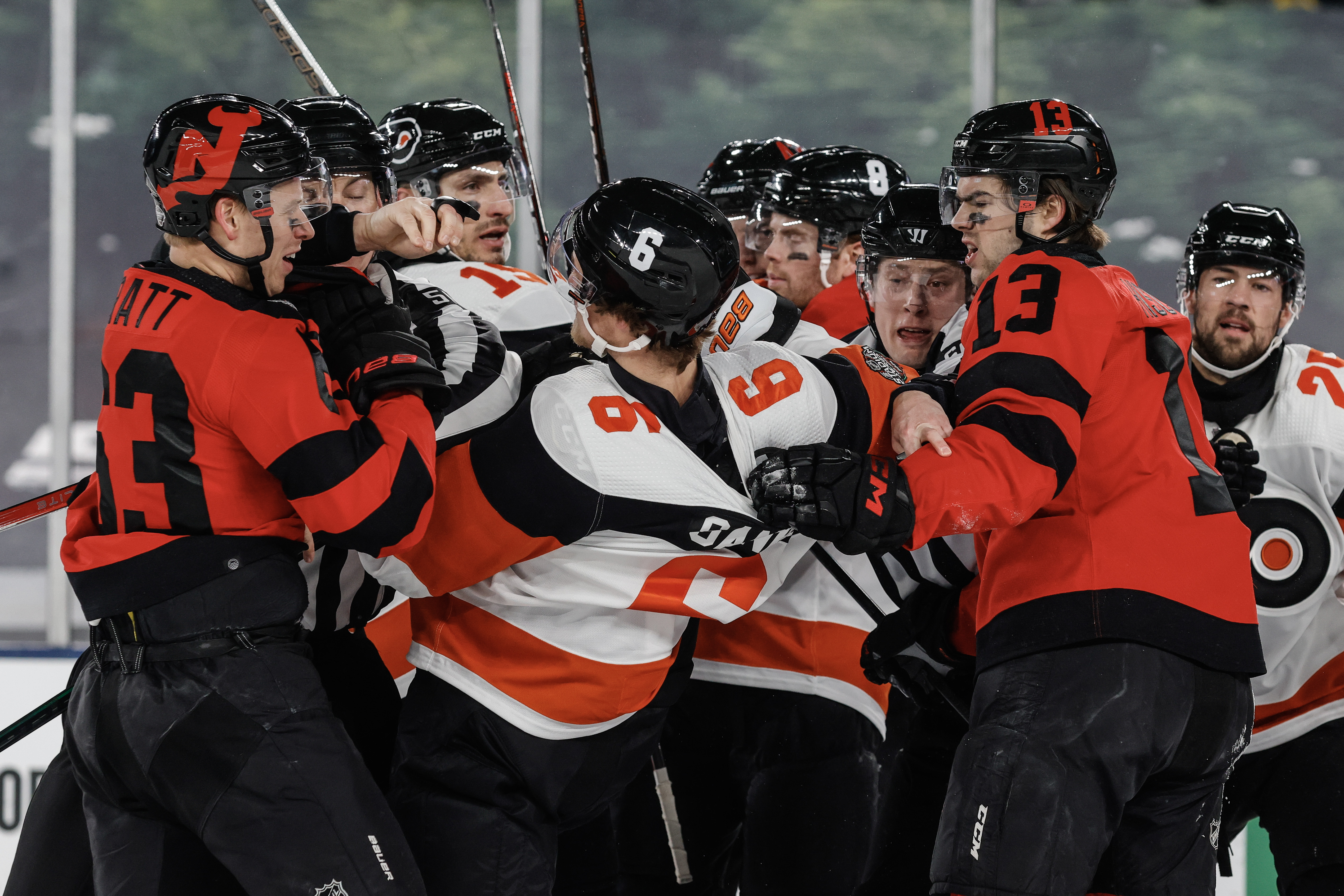 Women's flyers 2024 stadium series jersey