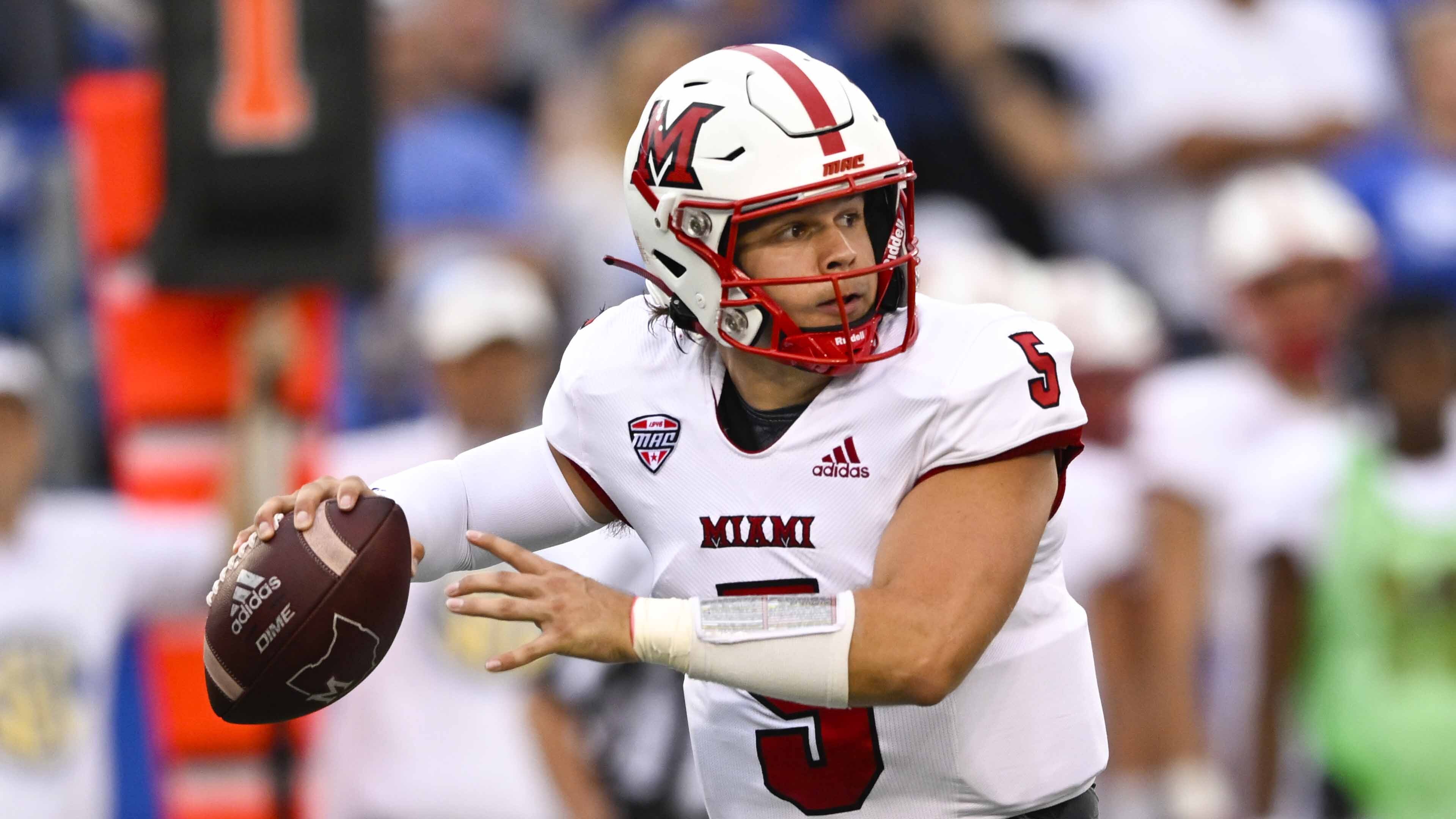 Is Brett Gabbert related to Blaine Gabbert? Miami (OH) QB the