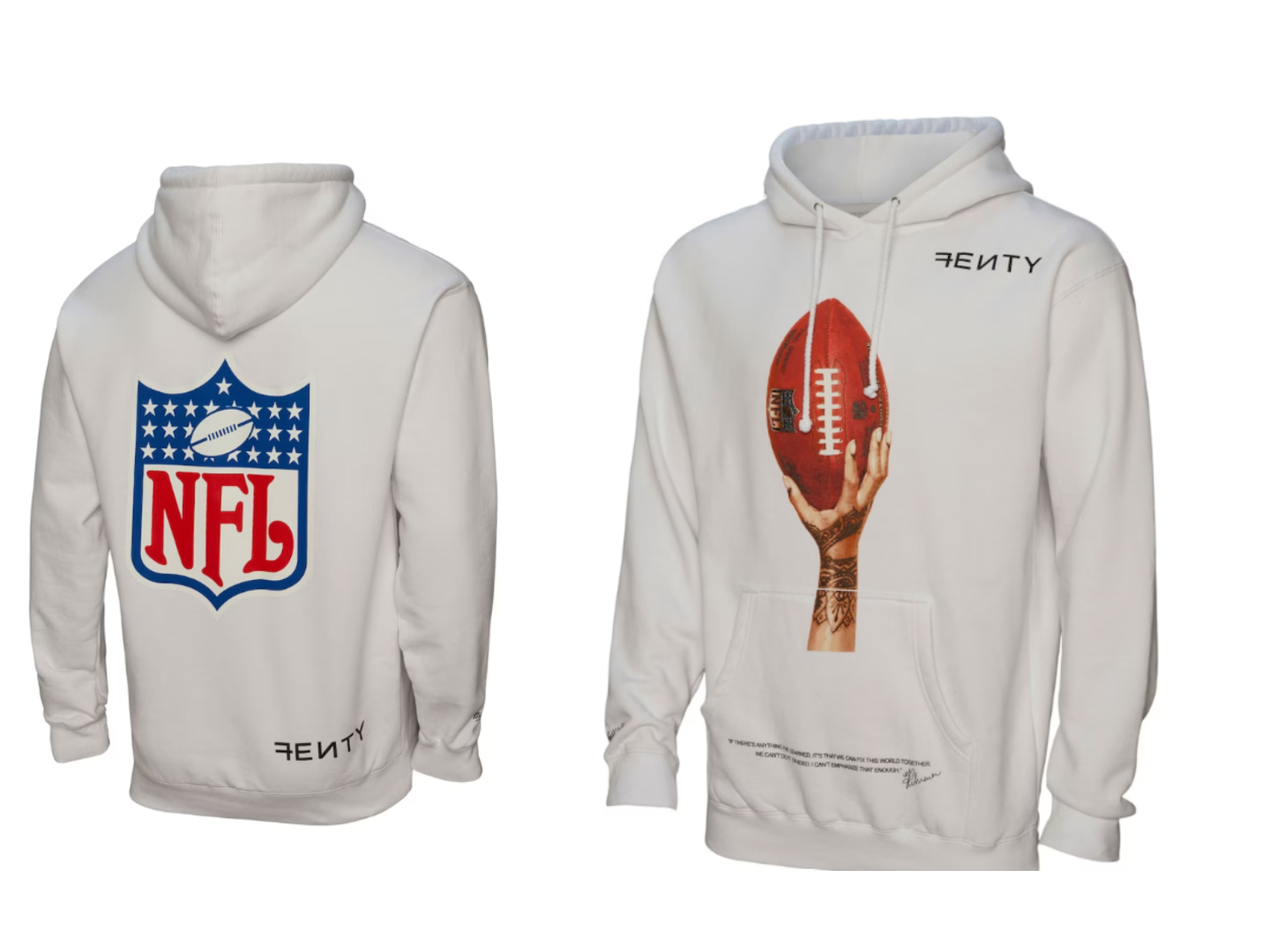 Unisex FENTY For Mitchell Ness White Super Bowl LVII Icon