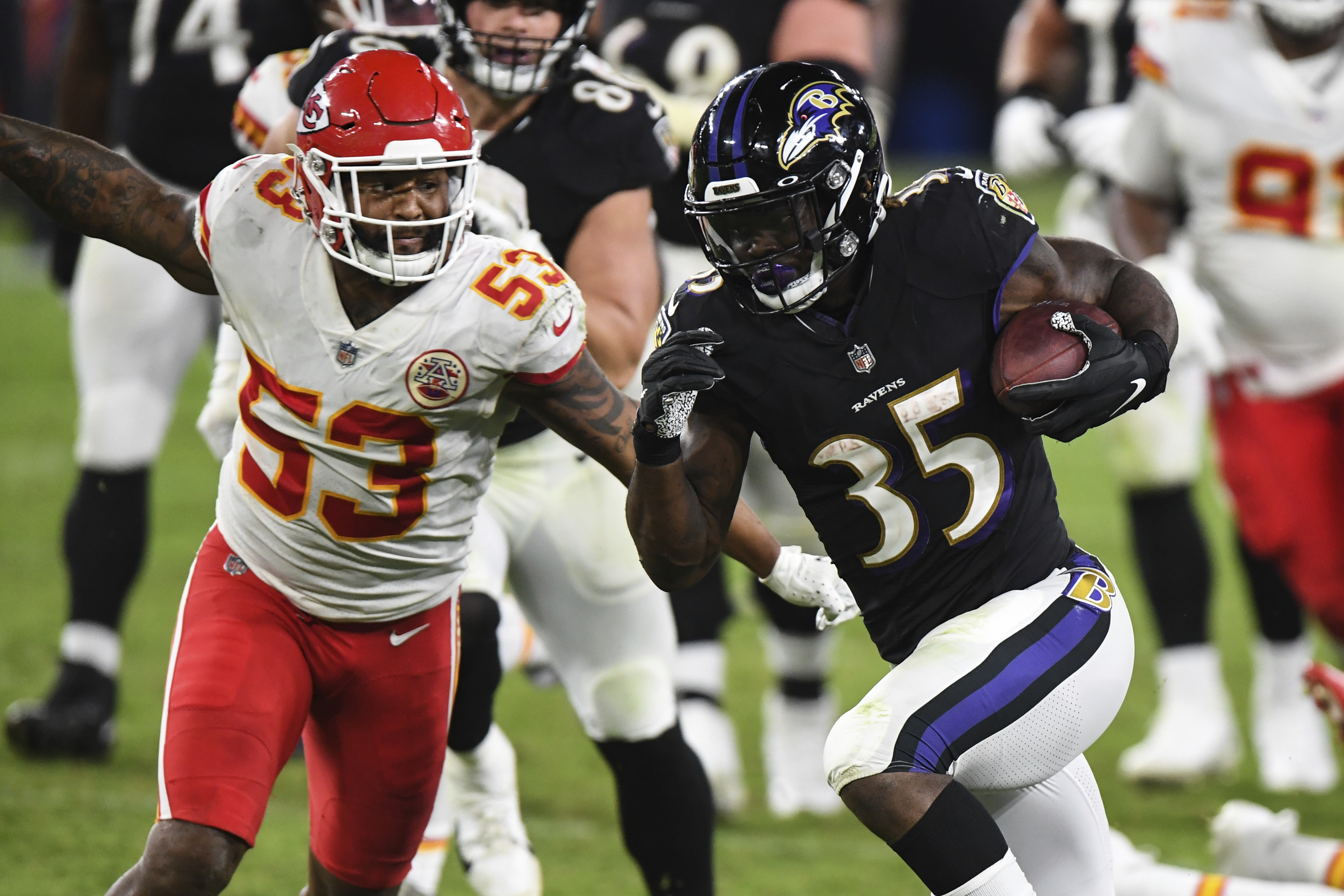 NFL How to LIVE STREAM Islander Gus Edwards and the Baltimore Ravens vs