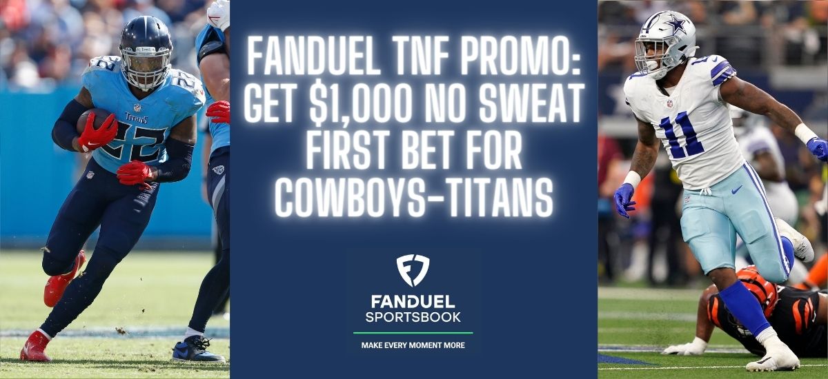 NFL FanDuel promo code: Claim $1,000 no-sweat first bet for Titans