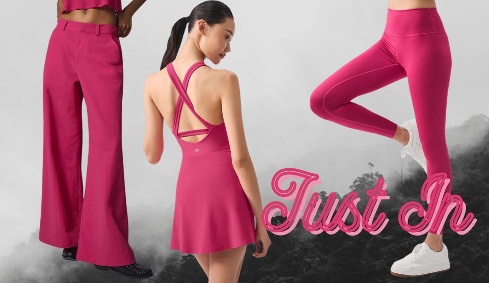 Alo Yoga's newest color drop is giving hot pink summer. Shop now before the splashy shade sells out - nj.com Alo Yoga's newest color drop is giving hot pink summer. Shop now before the splashy shade sells out - nj.com