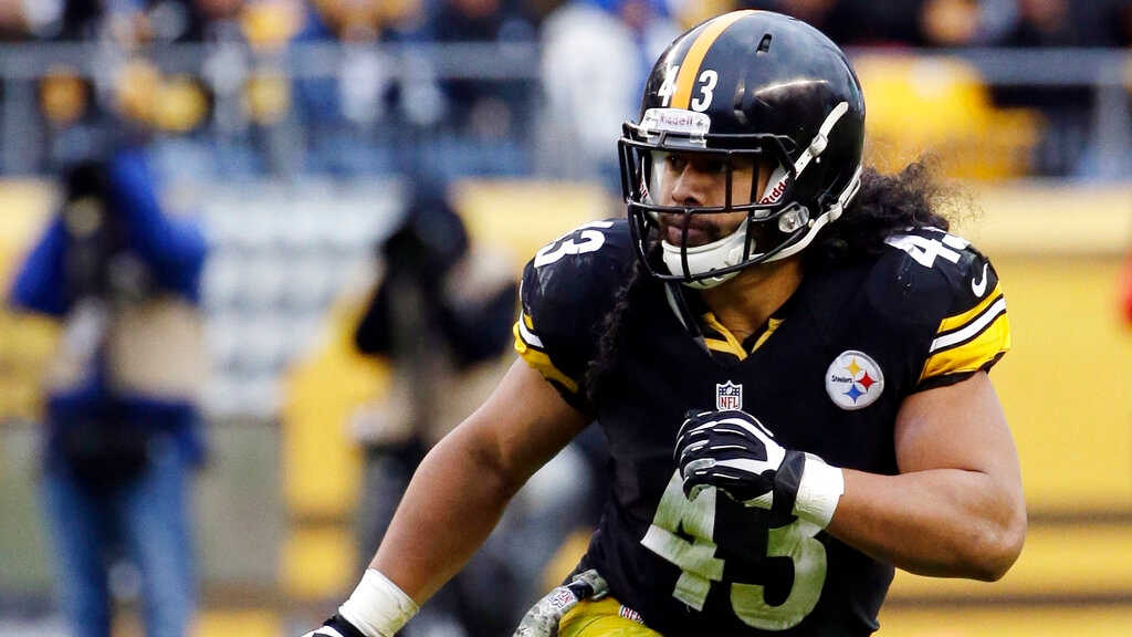 Patriots poised for Steelers' Polamalu