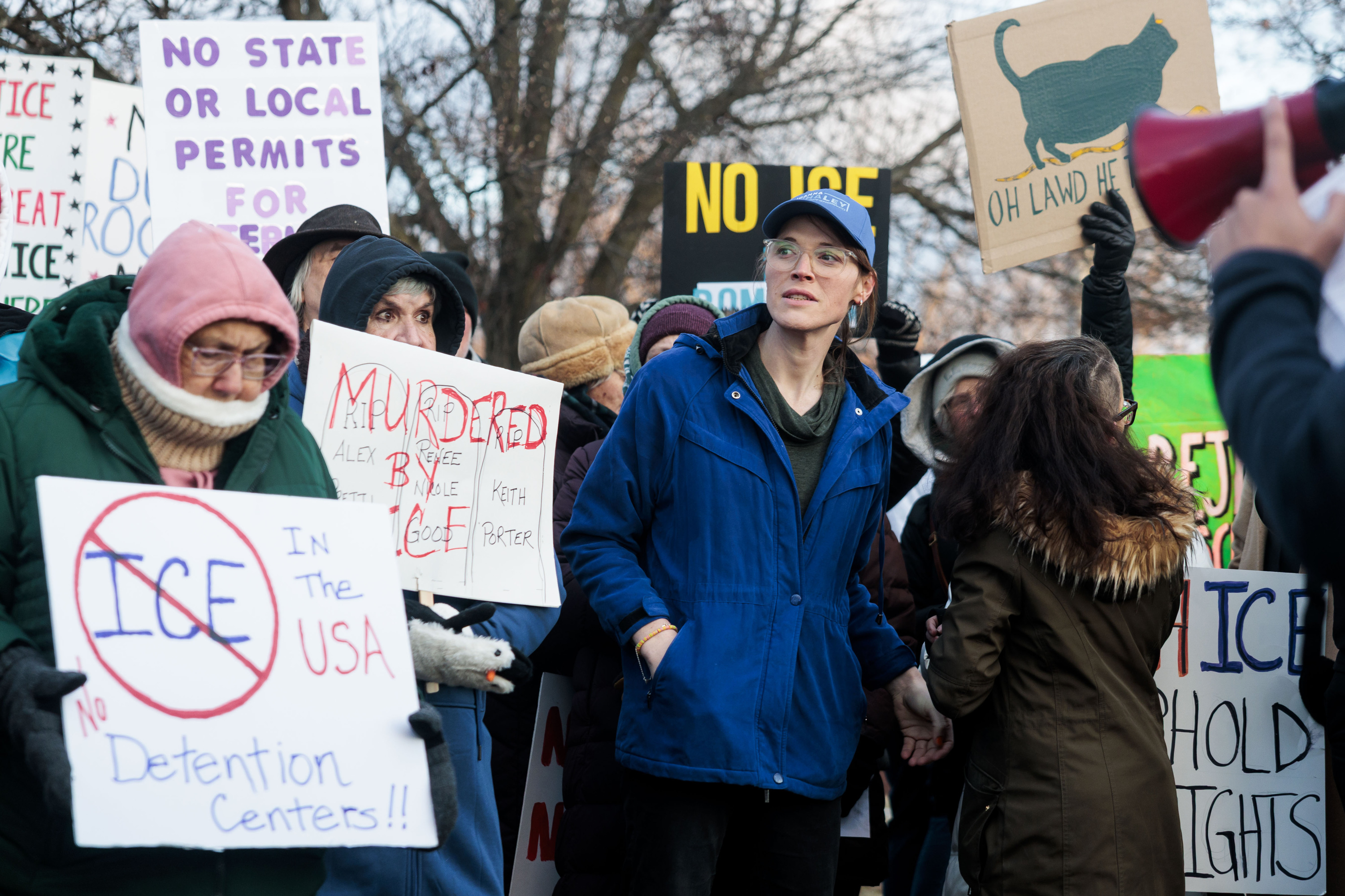 Protesters and politicians denounce proposed ICE facility at Romulus ...