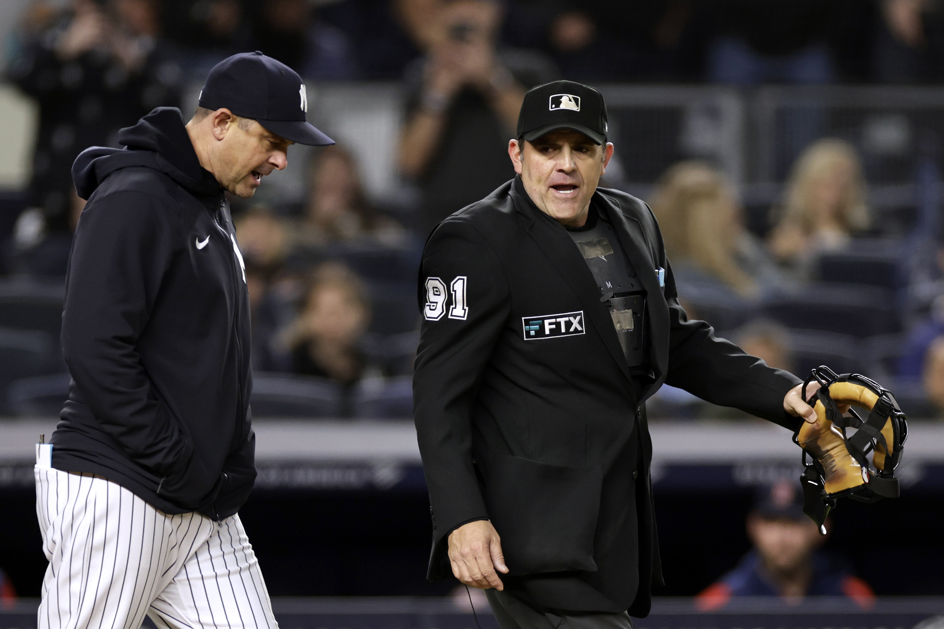 Yankees call meeting after embarrassing Red Sox loss but Aaron Boone gets  same bad results - The Athletic