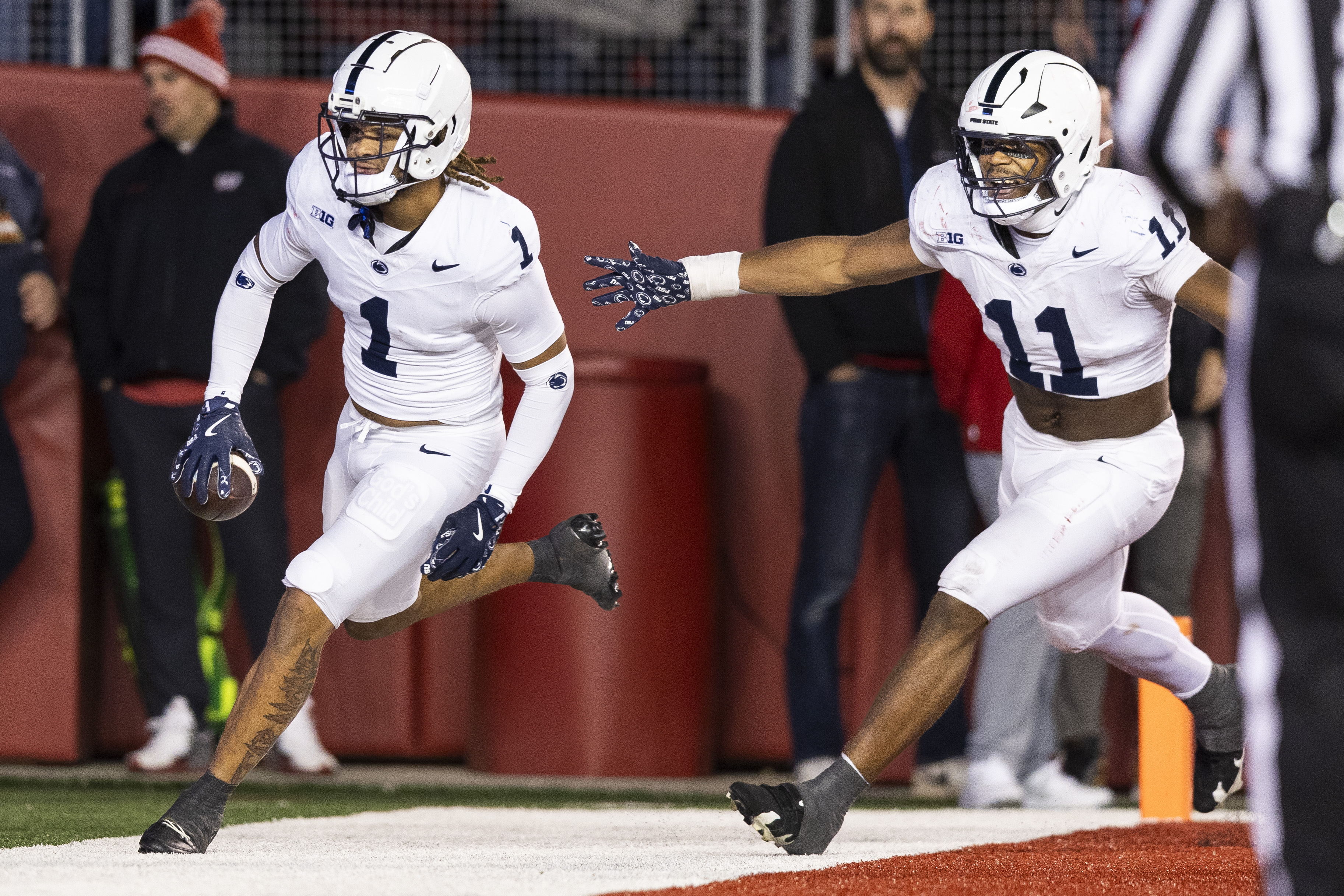 Jaylin Reed Penn State at Wisconsin, Oct. 26, 2024 - pennlive.com