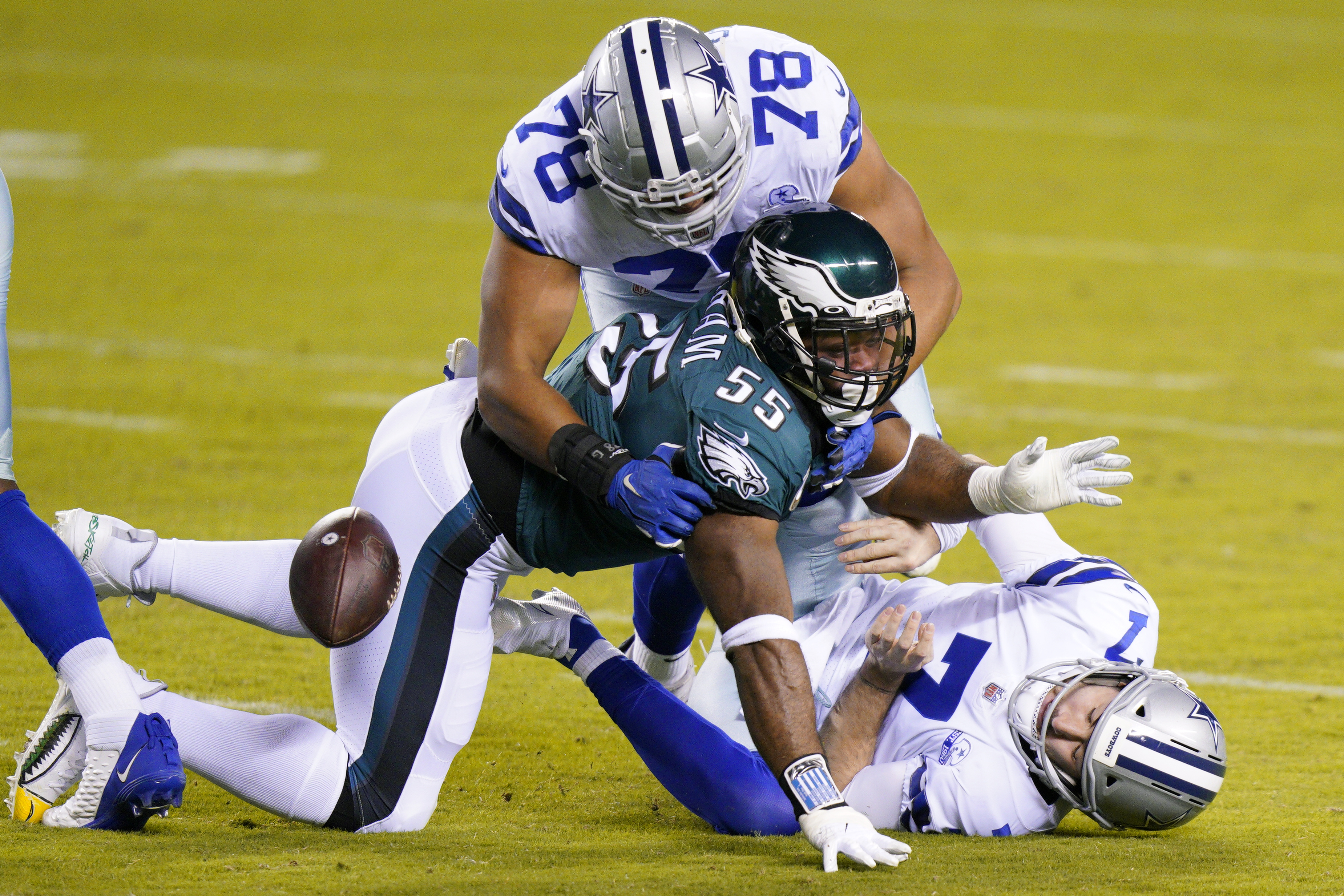 Philadelphia Eagles Vs. Dallas Cowboys in Arlington at AT&T