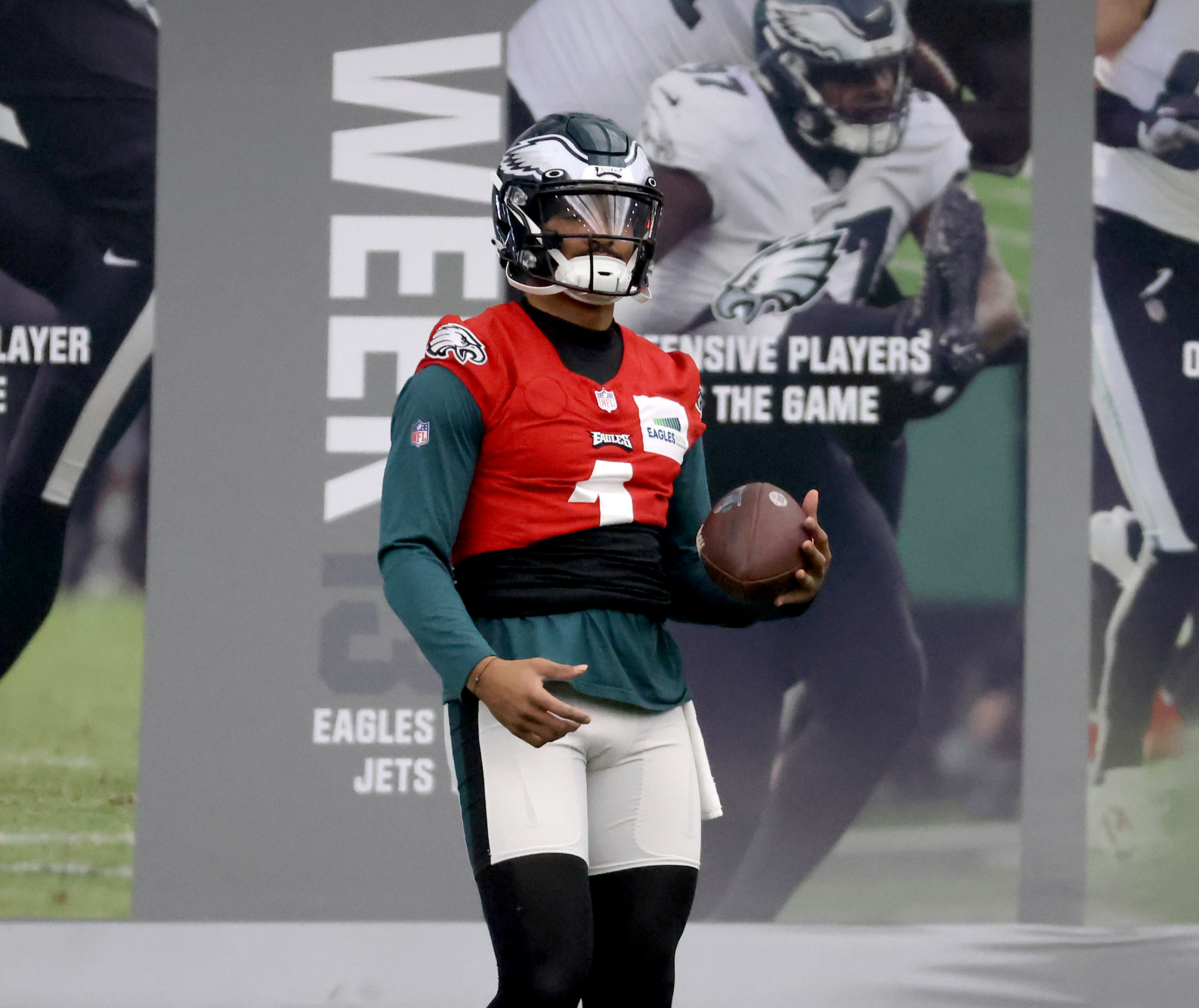 Philadelphia Eagles hold practice at the NovaCare Complex in ...